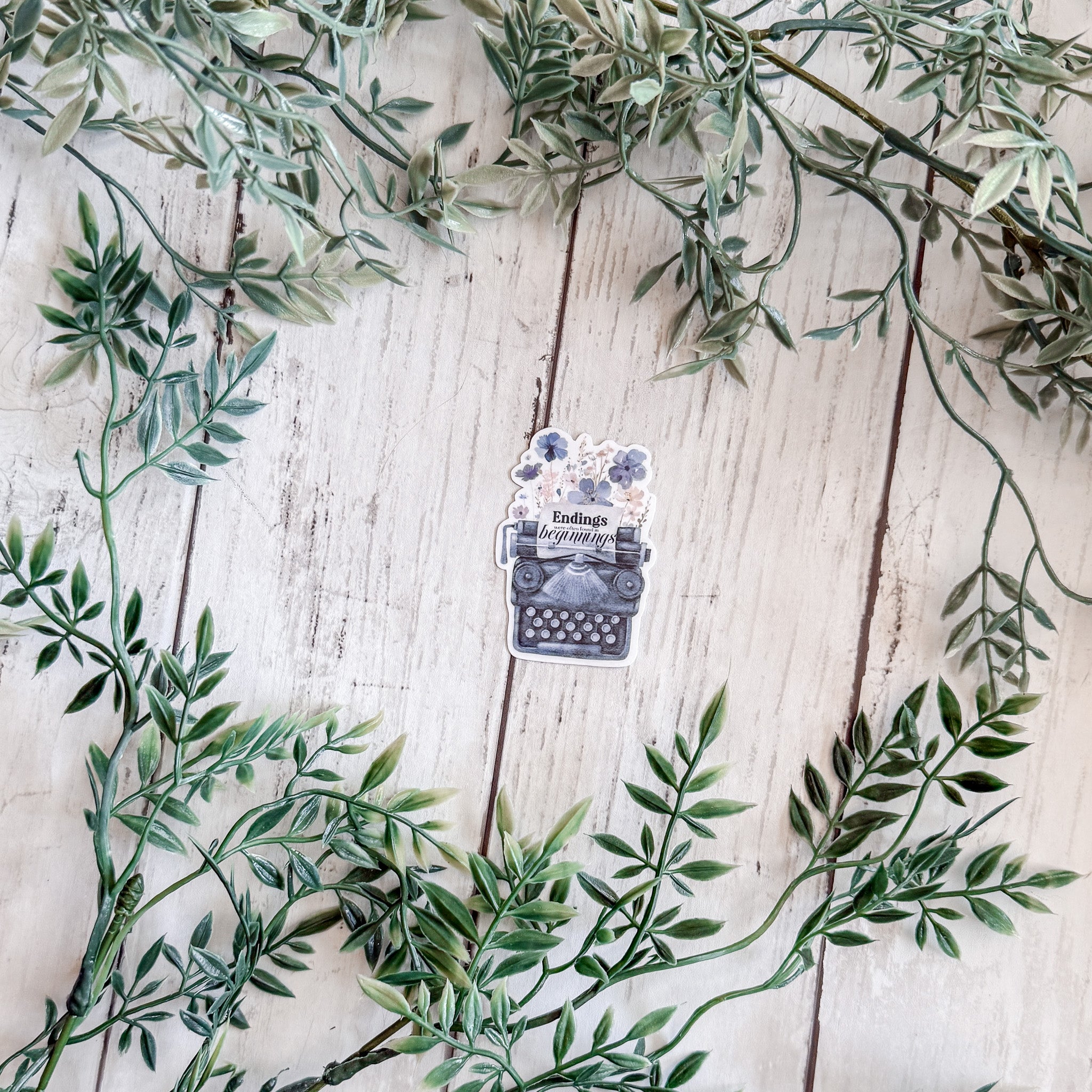 Endings & Beginnings Sticker