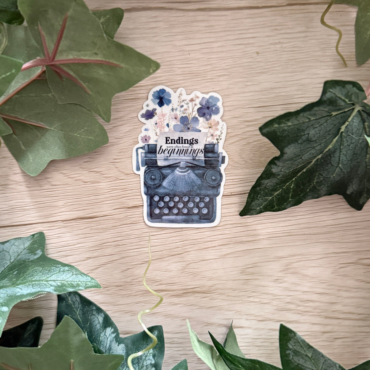 Endings & Beginnings Sticker