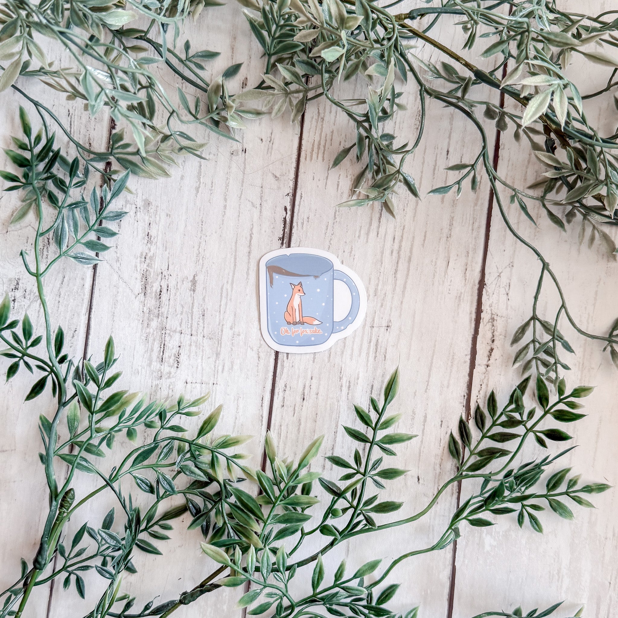 Oh For Fox Sake Sticker