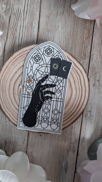 One Dark Window - Gothic Window Sticker