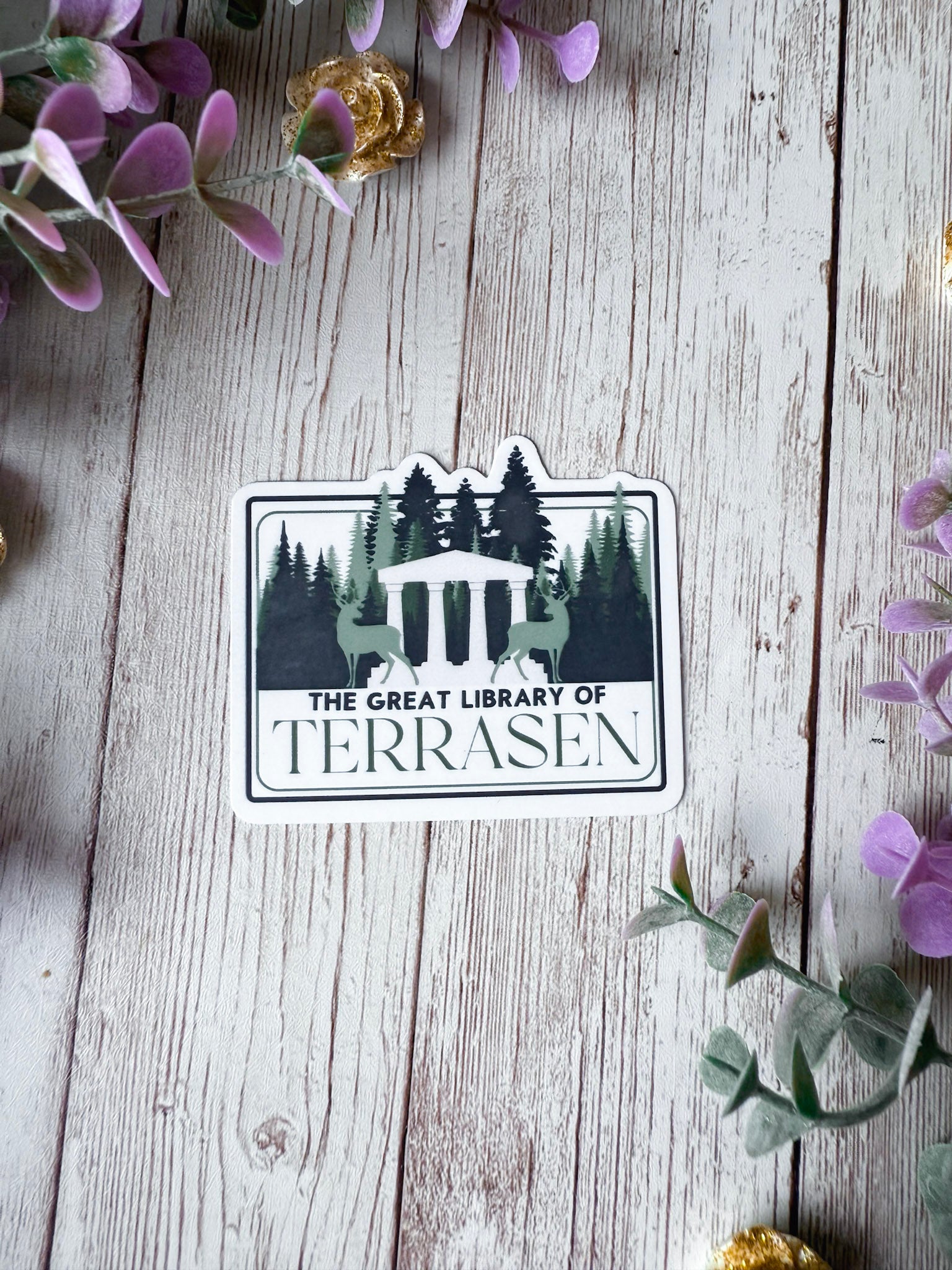 The Great Library of Terrasen Sticker