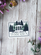 The Great Library of Terrasen Sticker