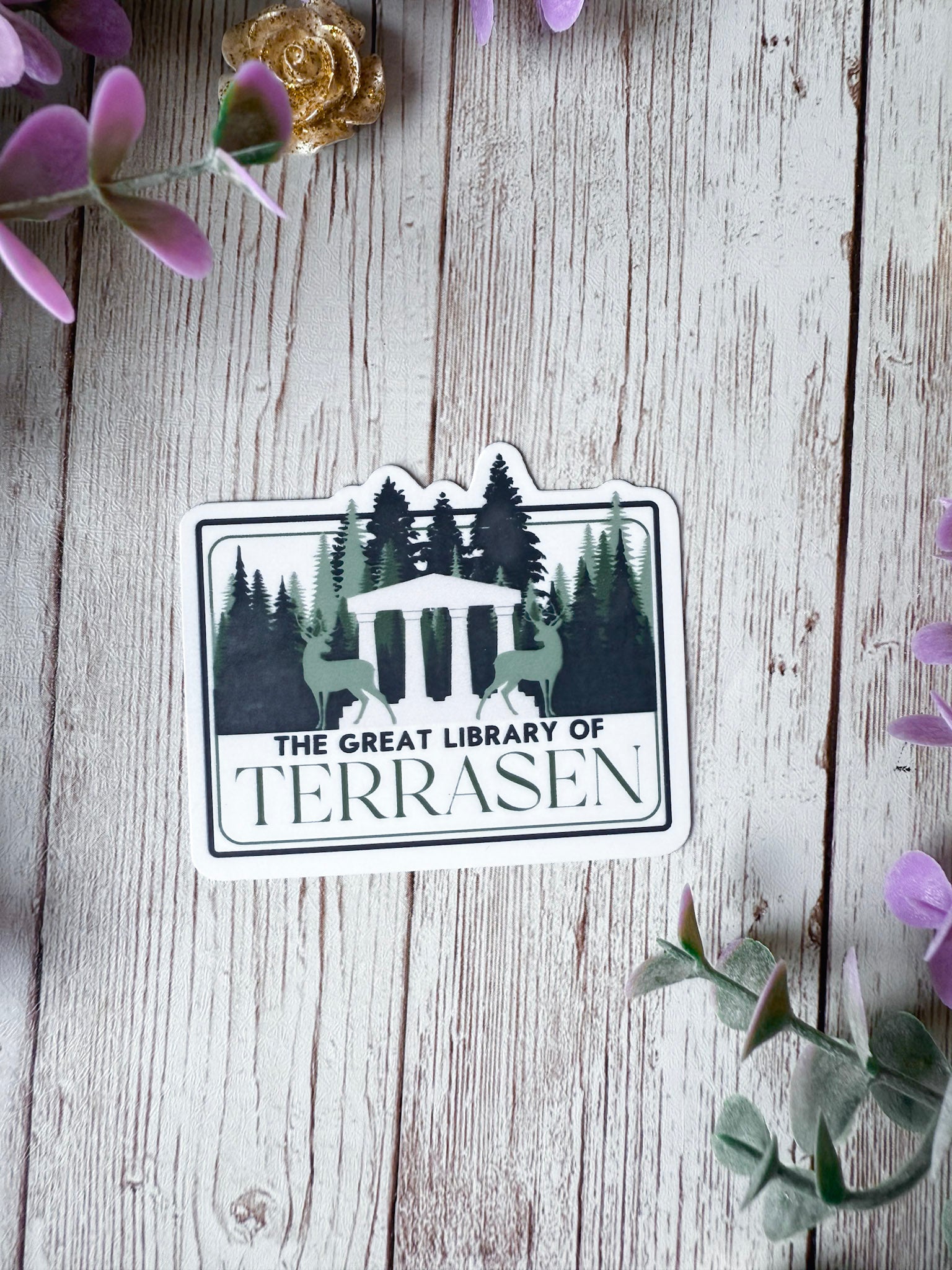 The Great Library of Terrasen Sticker