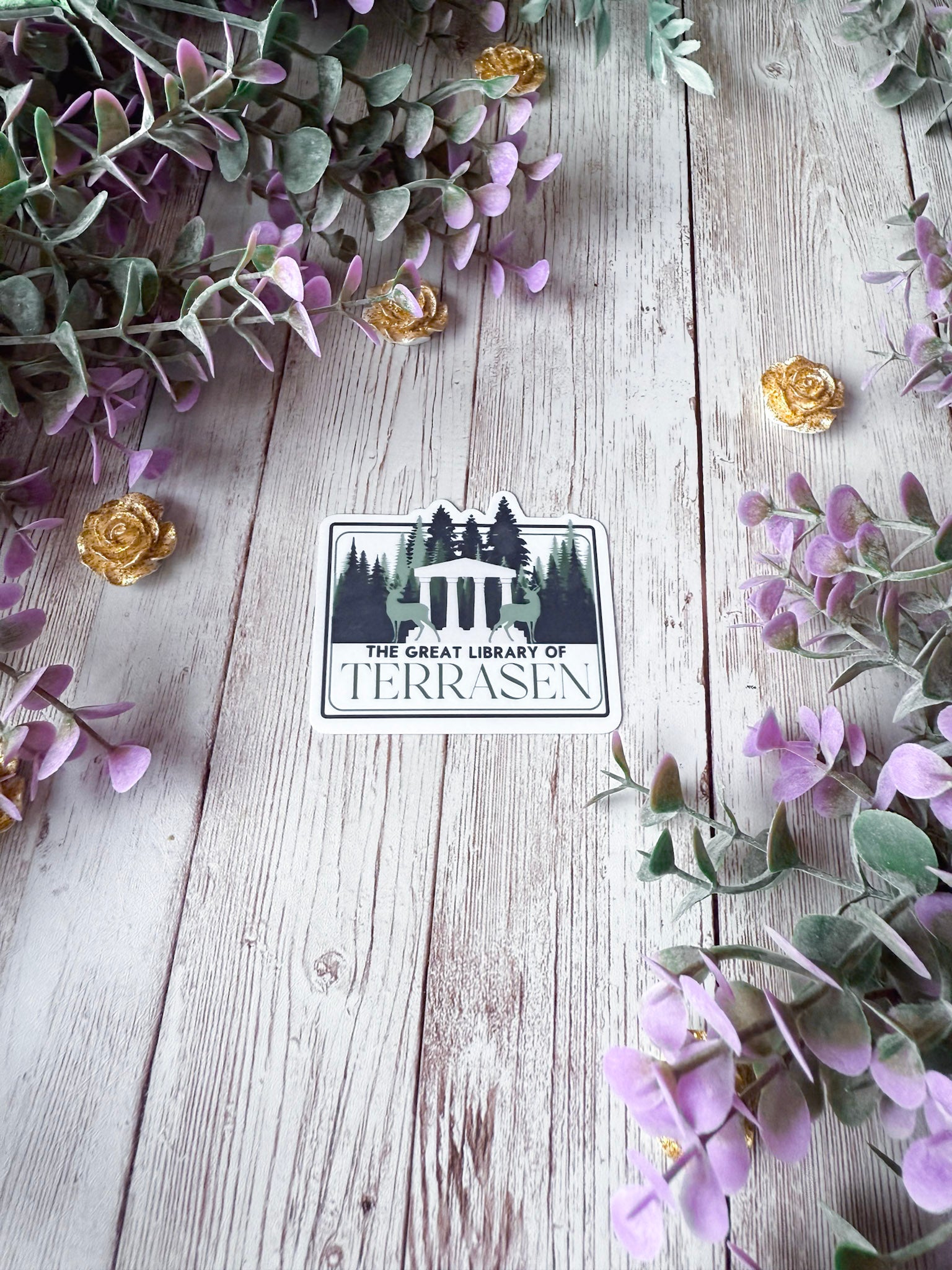 The Great Library of Terrasen Sticker