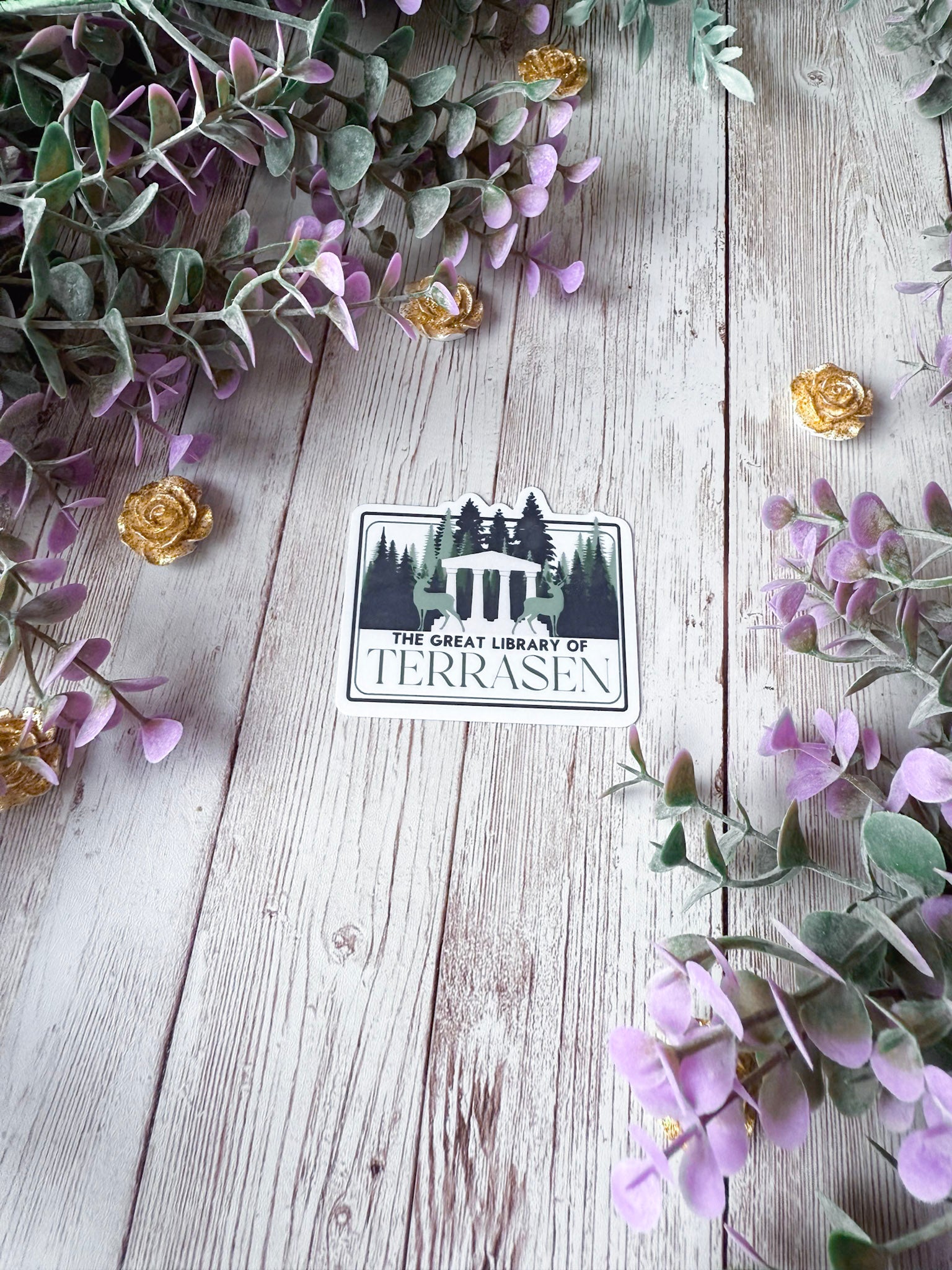 The Great Library of Terrasen Sticker