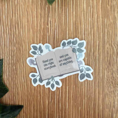 Hand You the Right Storybook Sticker