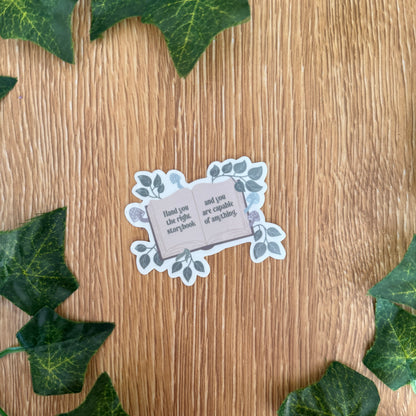 Hand You the Right Storybook Sticker