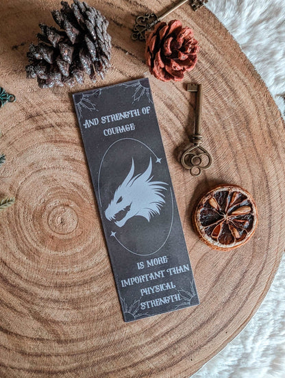 Strength of Courage Fourth Wing Bookmark