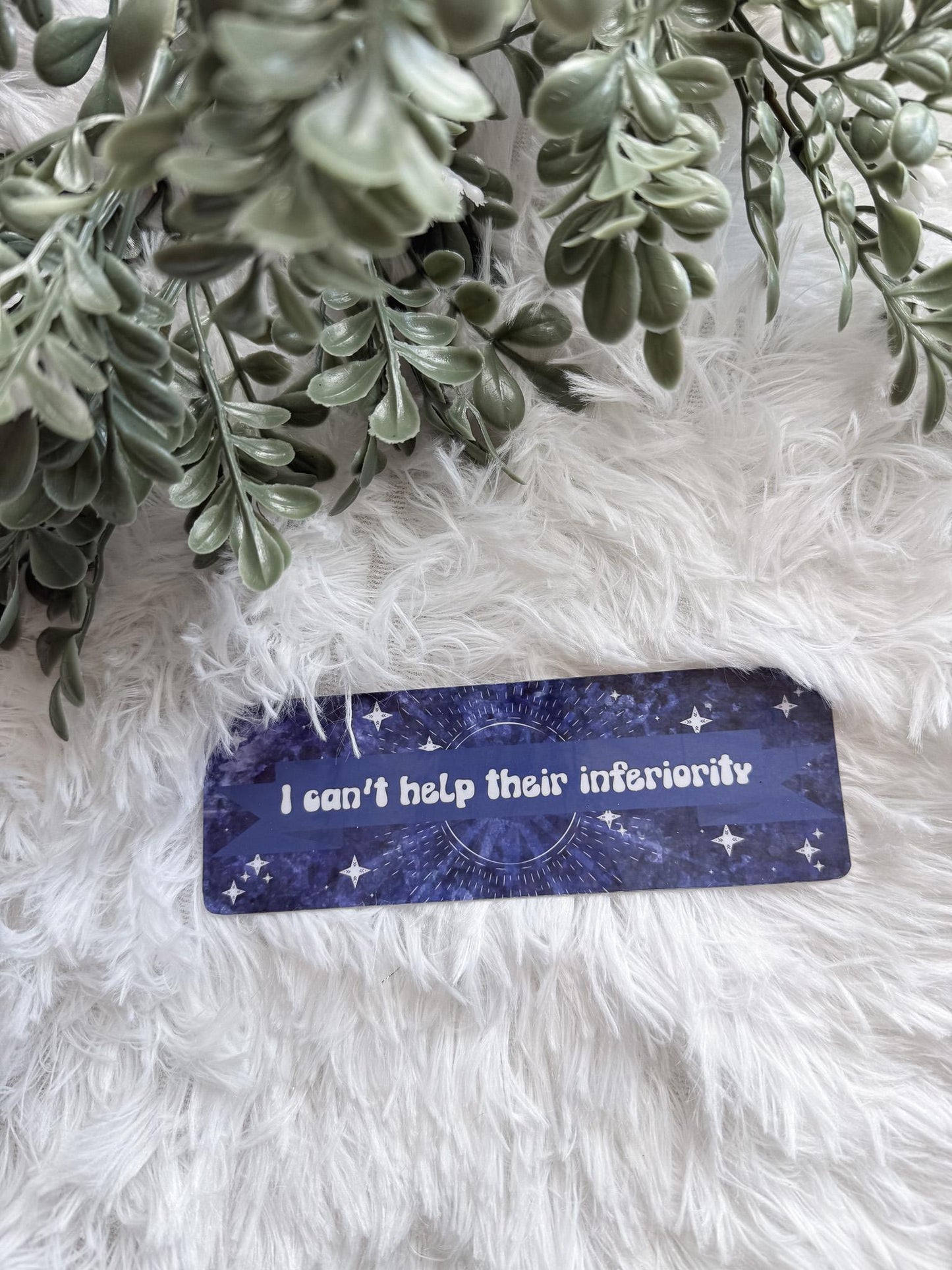 I Can't Help Their Inferiority Bookmark | Fourth Wing | Rebecca Yarros