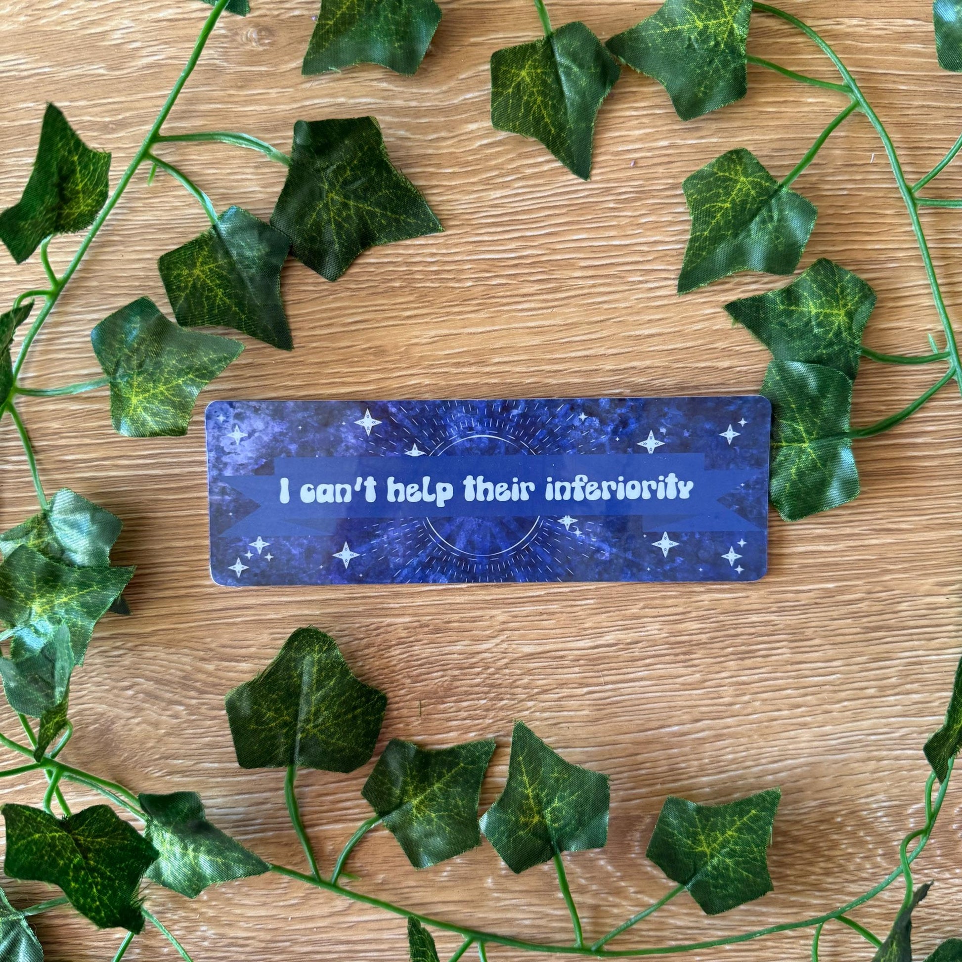 I Can't Help Their Inferiority Bookmark | Fourth Wing | Rebecca Yarros