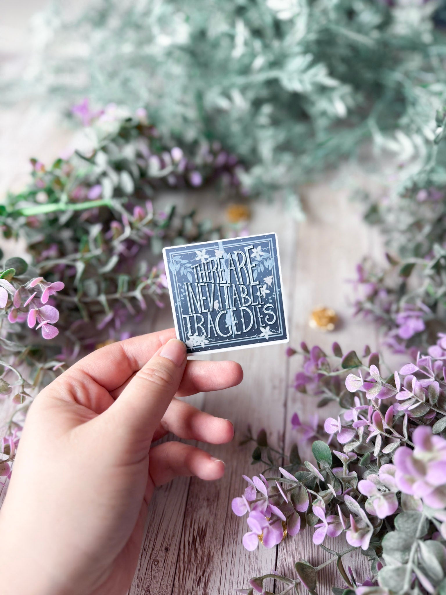 There Are Inevitable Tragedies Sticker