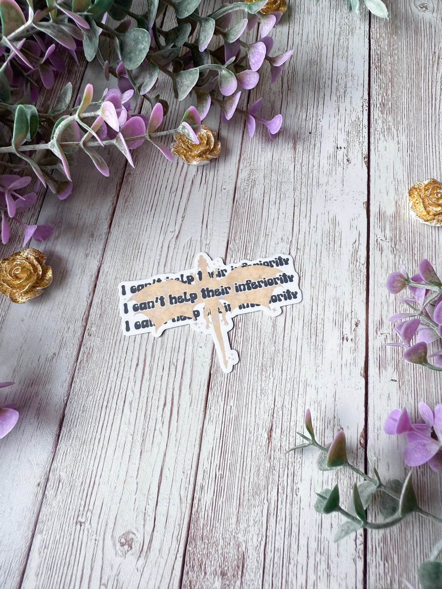 I Can't Help Their Inferiority Sticker