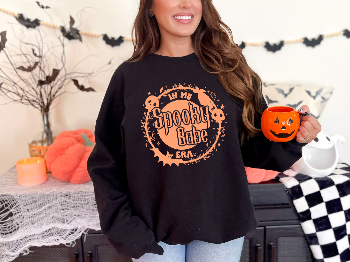 Spooky Babe Era Crewneck Sweatshirt