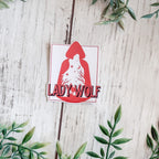 Lady Wolf Sticker