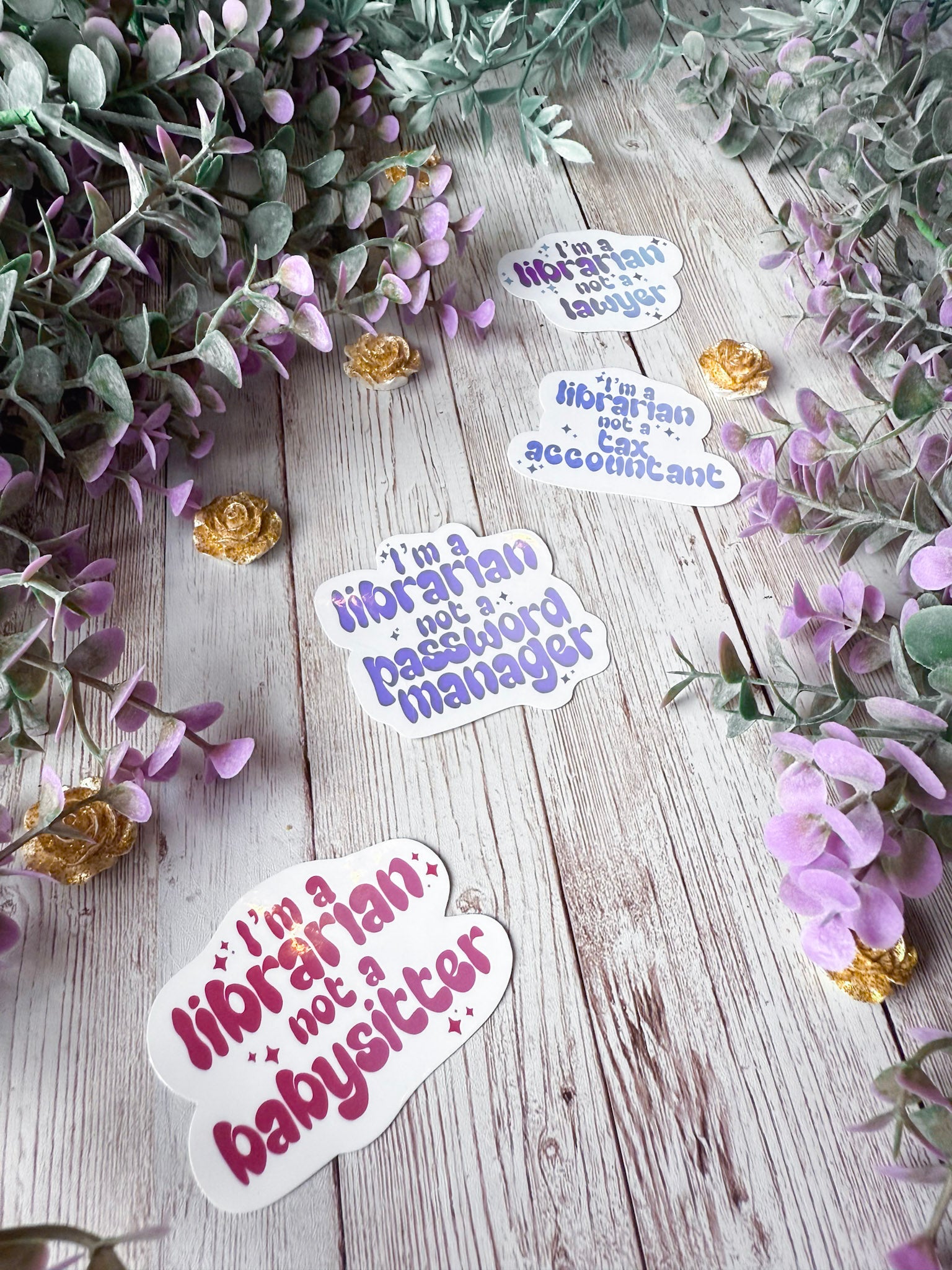 I'm a Librarian Not a...Sticker Pack