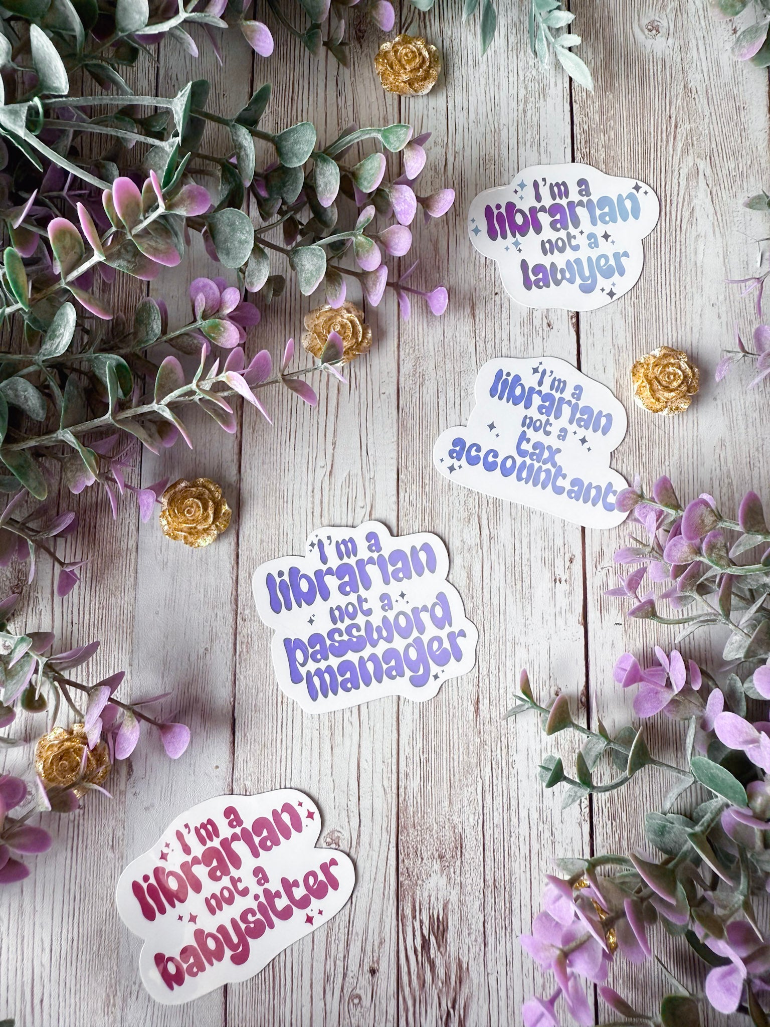 I'm a Librarian Not a...Sticker Pack