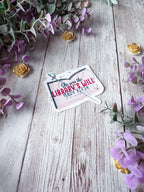 The Library's Will Sticker