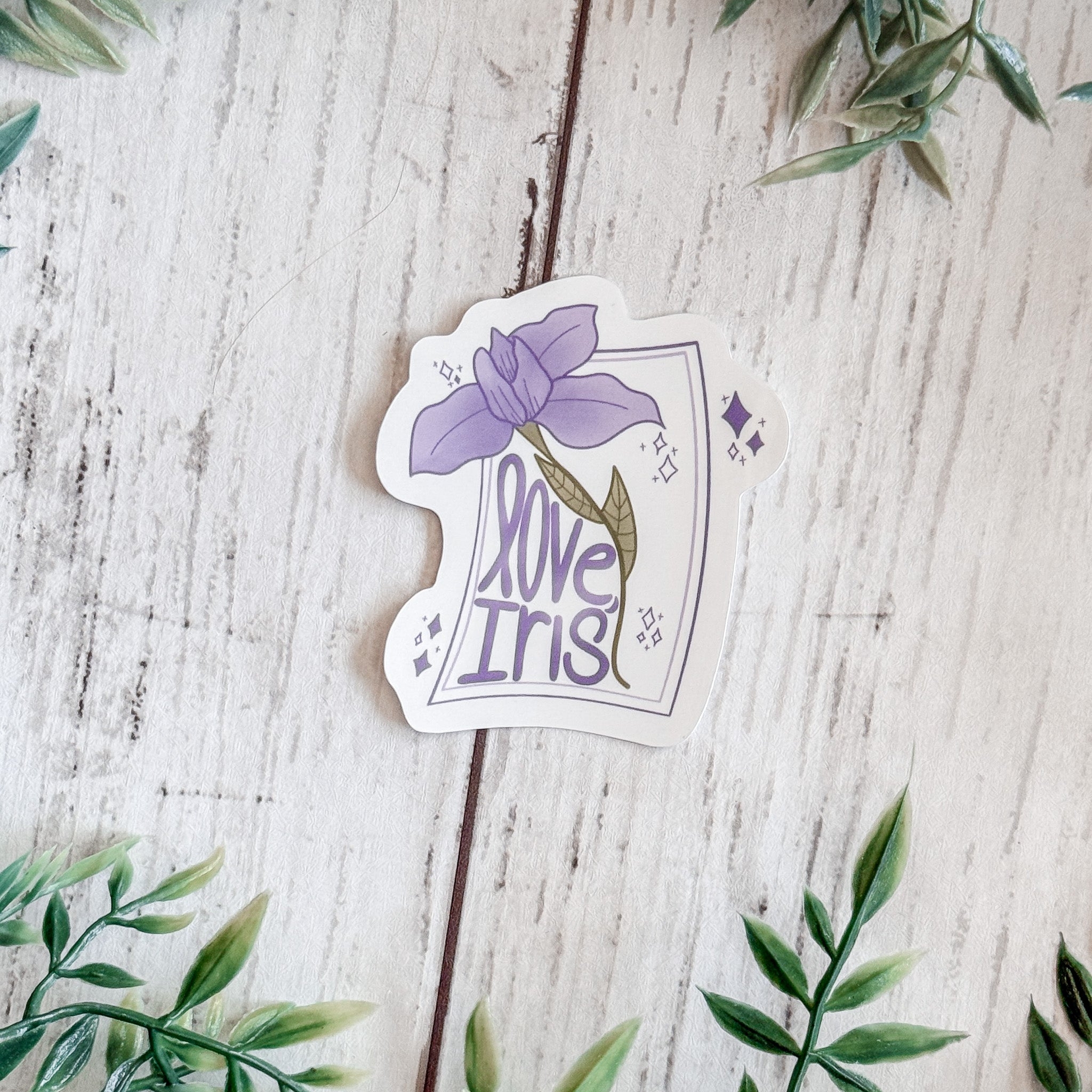 Love, Iris Sticker