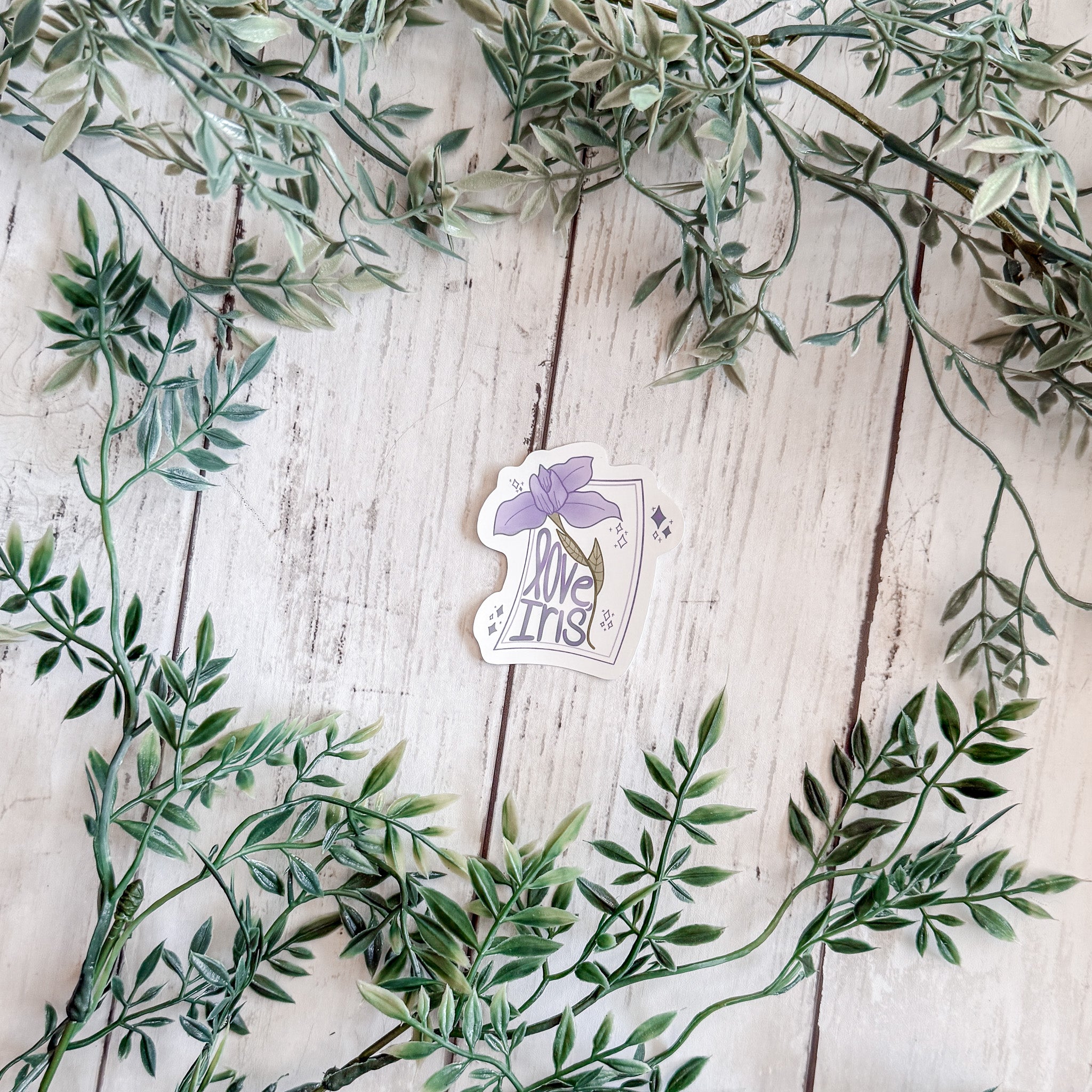 Love, Iris Sticker
