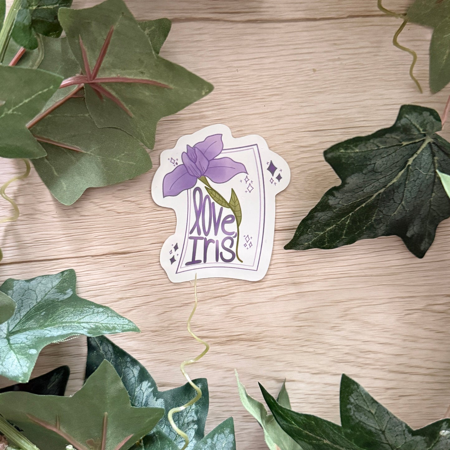 Love, Iris Sticker