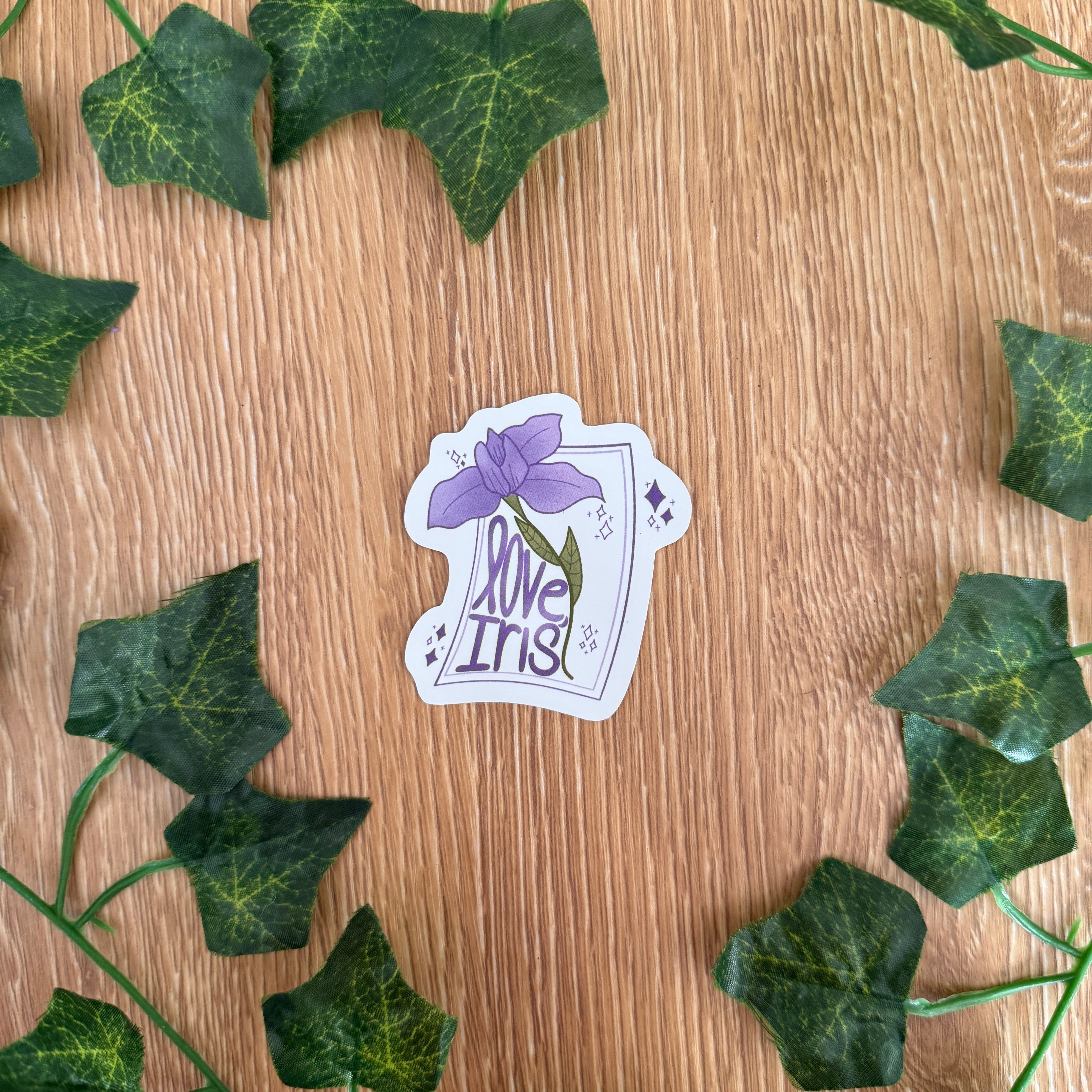 Love, Iris Sticker