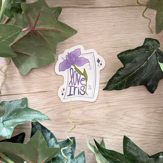 Love, Iris Sticker
