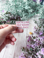Love Is A Fire That Cannot Burn Alone Sticker