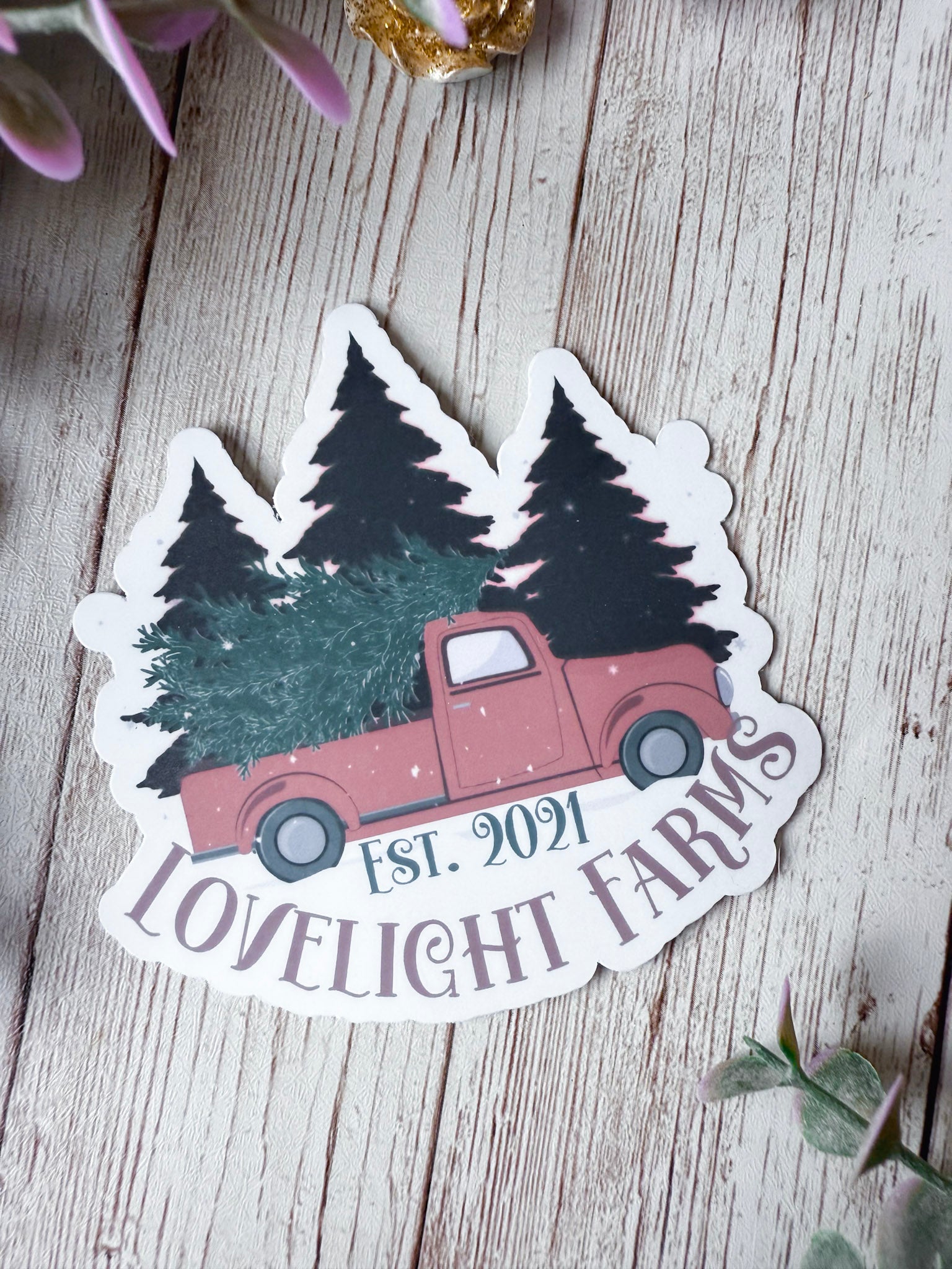 Lovelight Farms Sticker | B.K. Borison