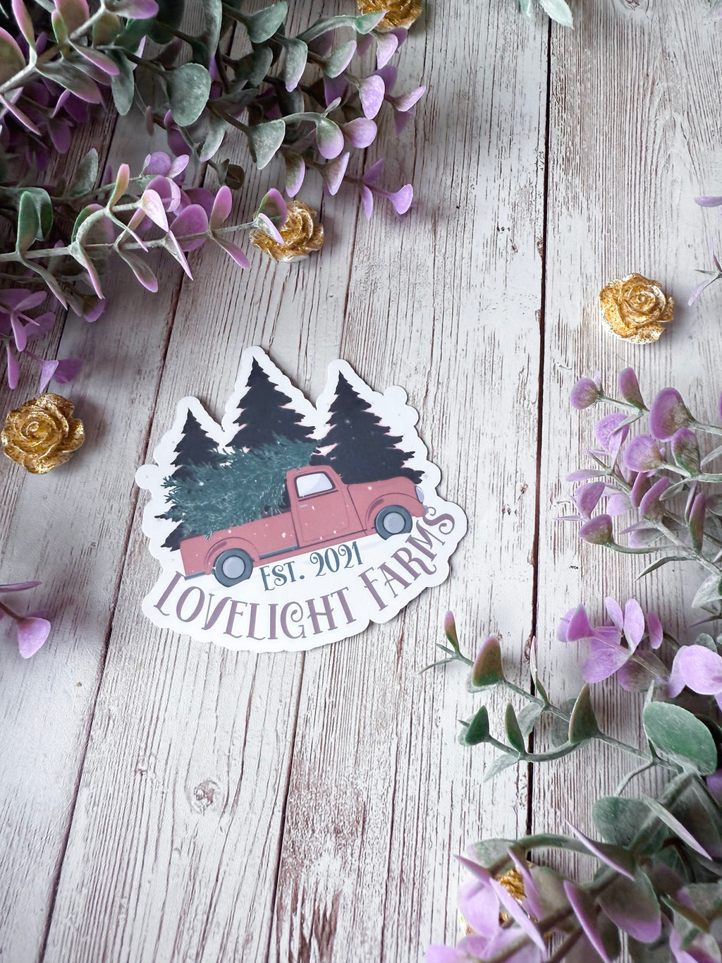 Lovelight Farms Sticker | B.K. Borison