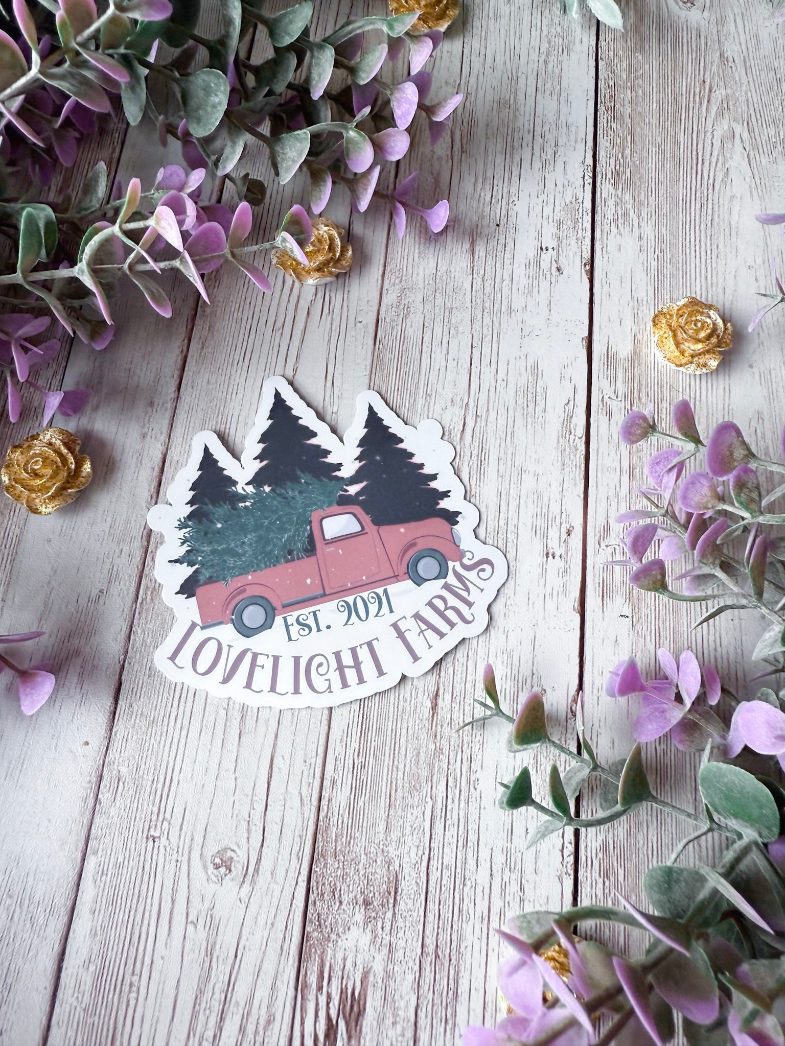 Lovelight Farms Sticker | B.K. Borison