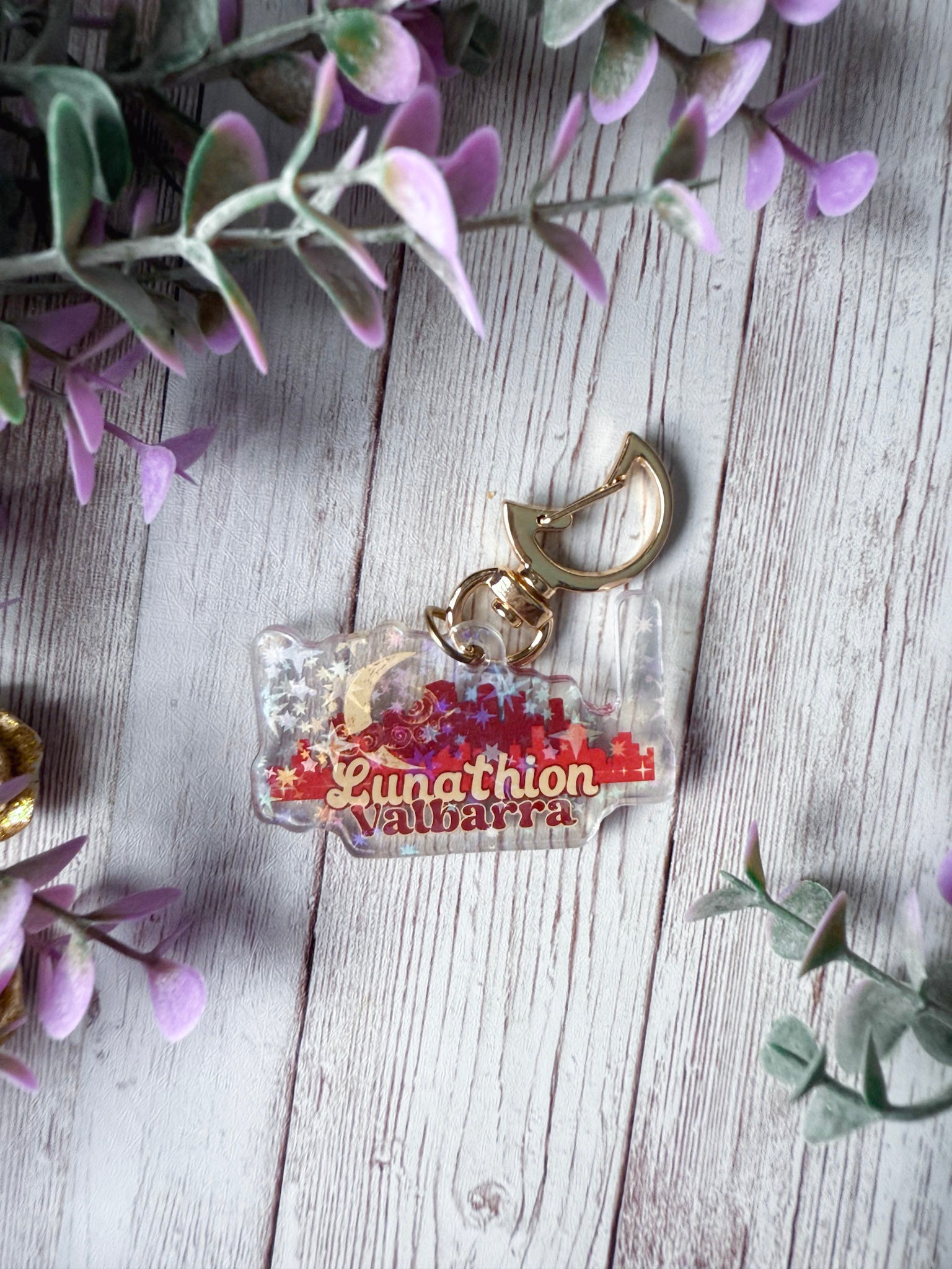 Lunathion Valbarra Acrylic Keychain