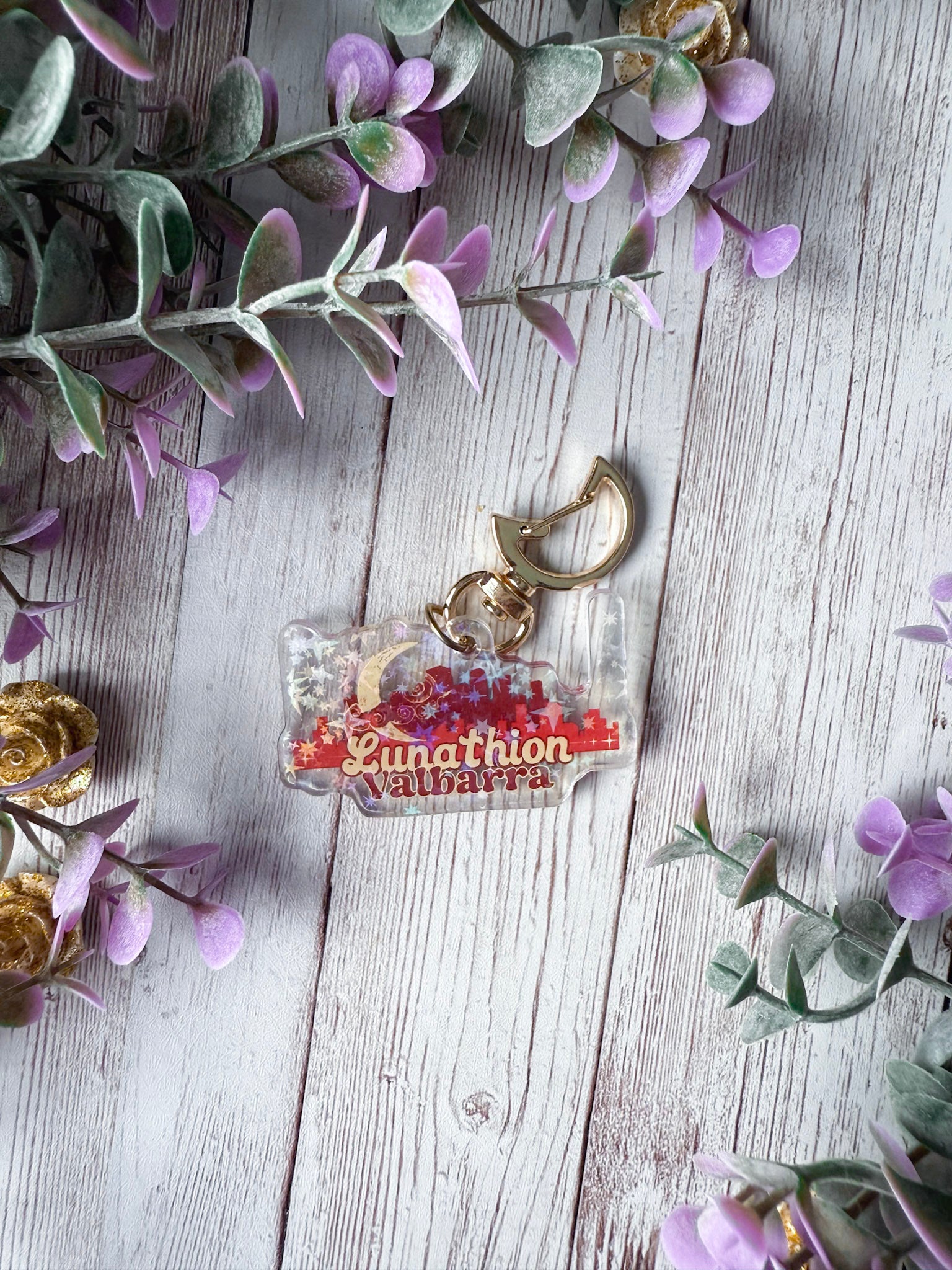 Lunathion Valbarra Acrylic Keychain