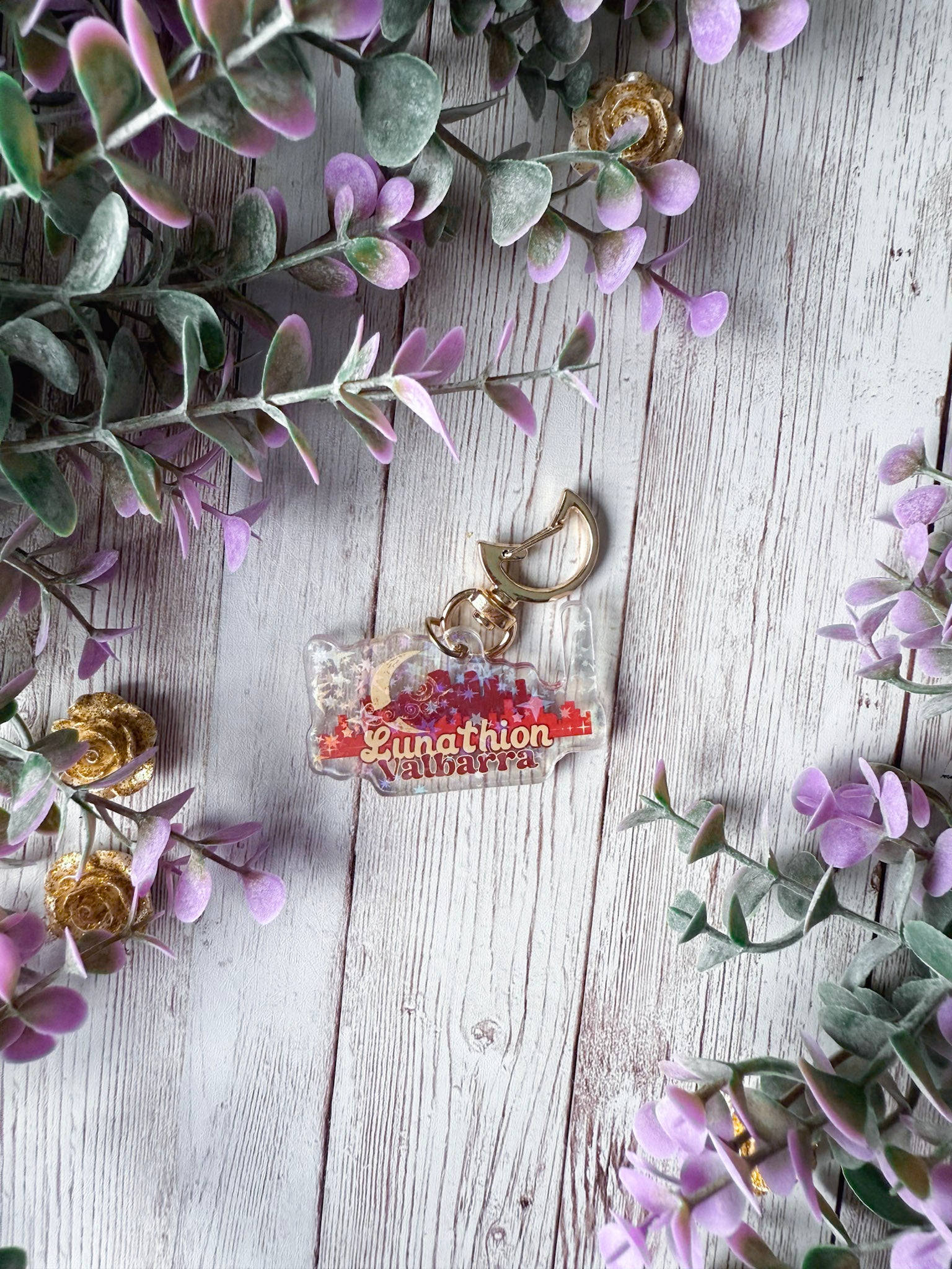 Lunathion Valbarra Acrylic Keychain