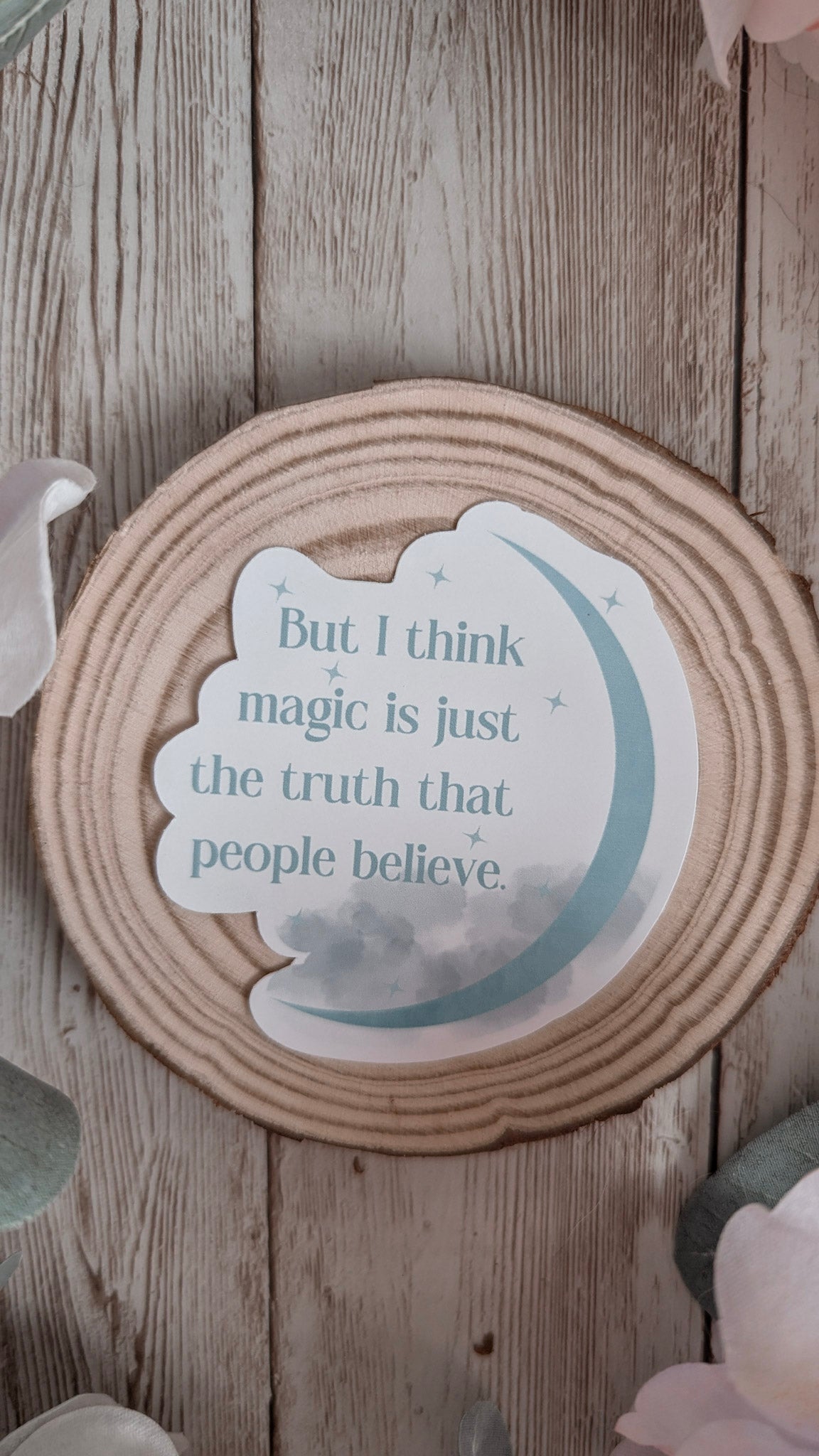 Magic Is Just The Truth Sticker | A Study in Drowning