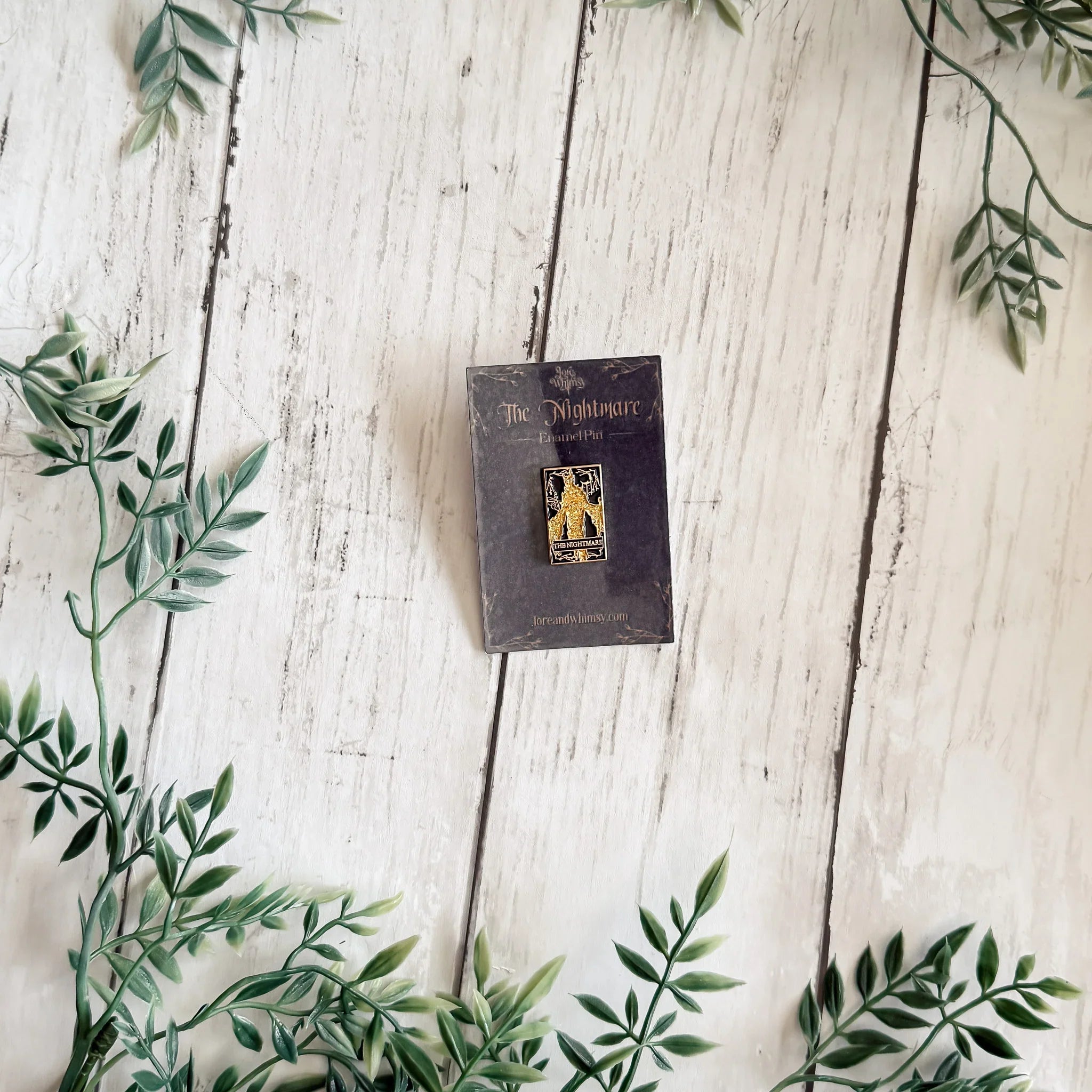 The Nightmare Providence Card Enamel Pin