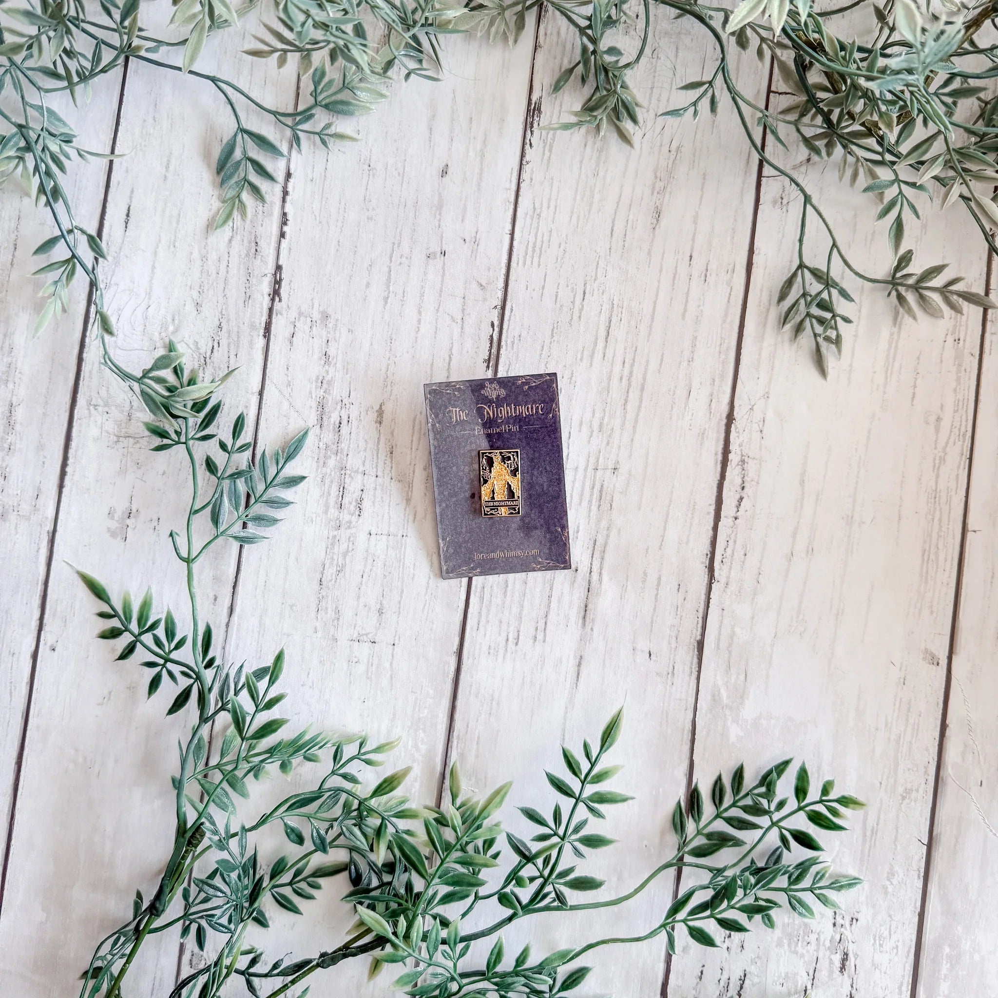 The Nightmare Providence Card Enamel Pin