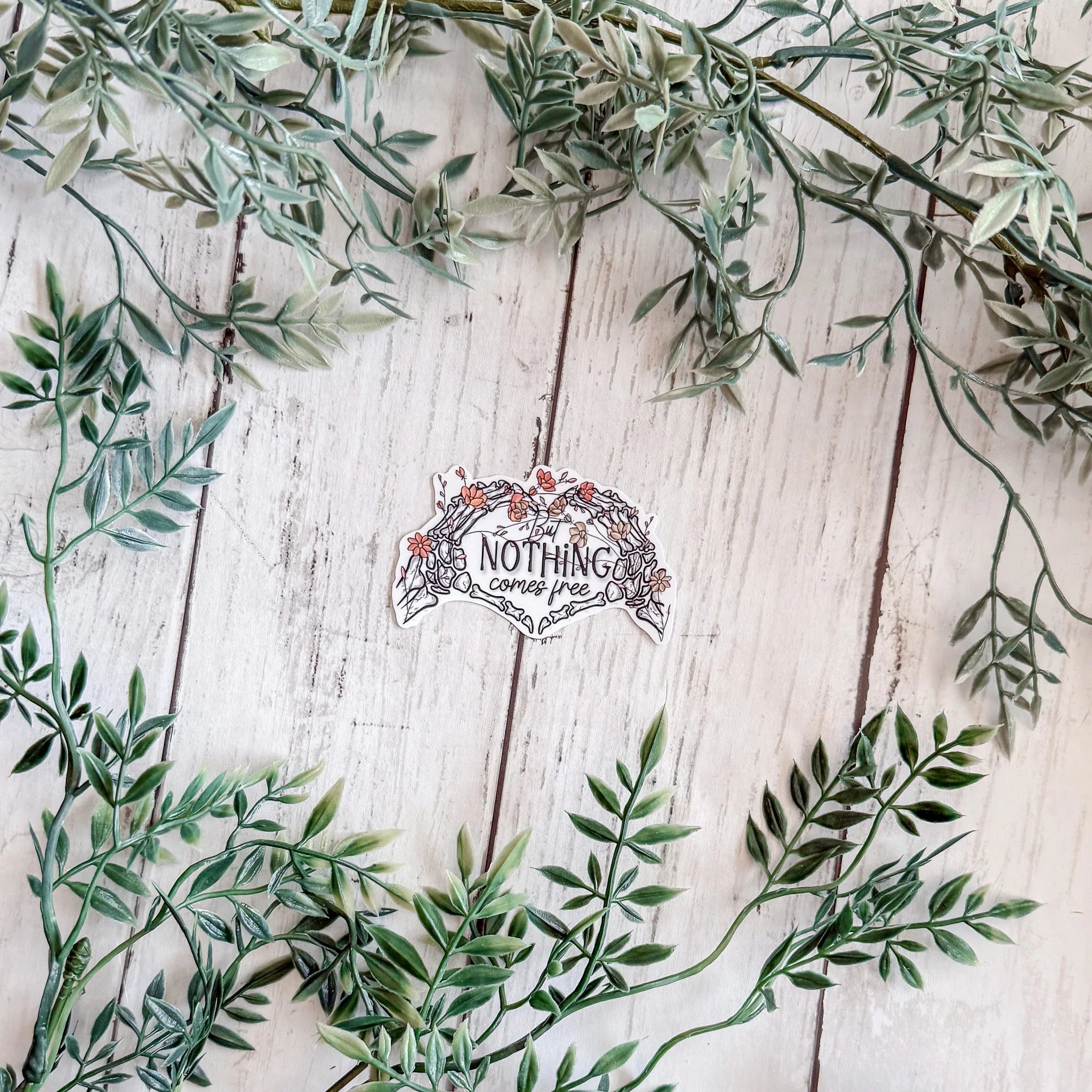 But Nothing Come Free Sticker