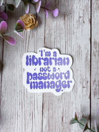 I’m a Librarian Not a Password Manager