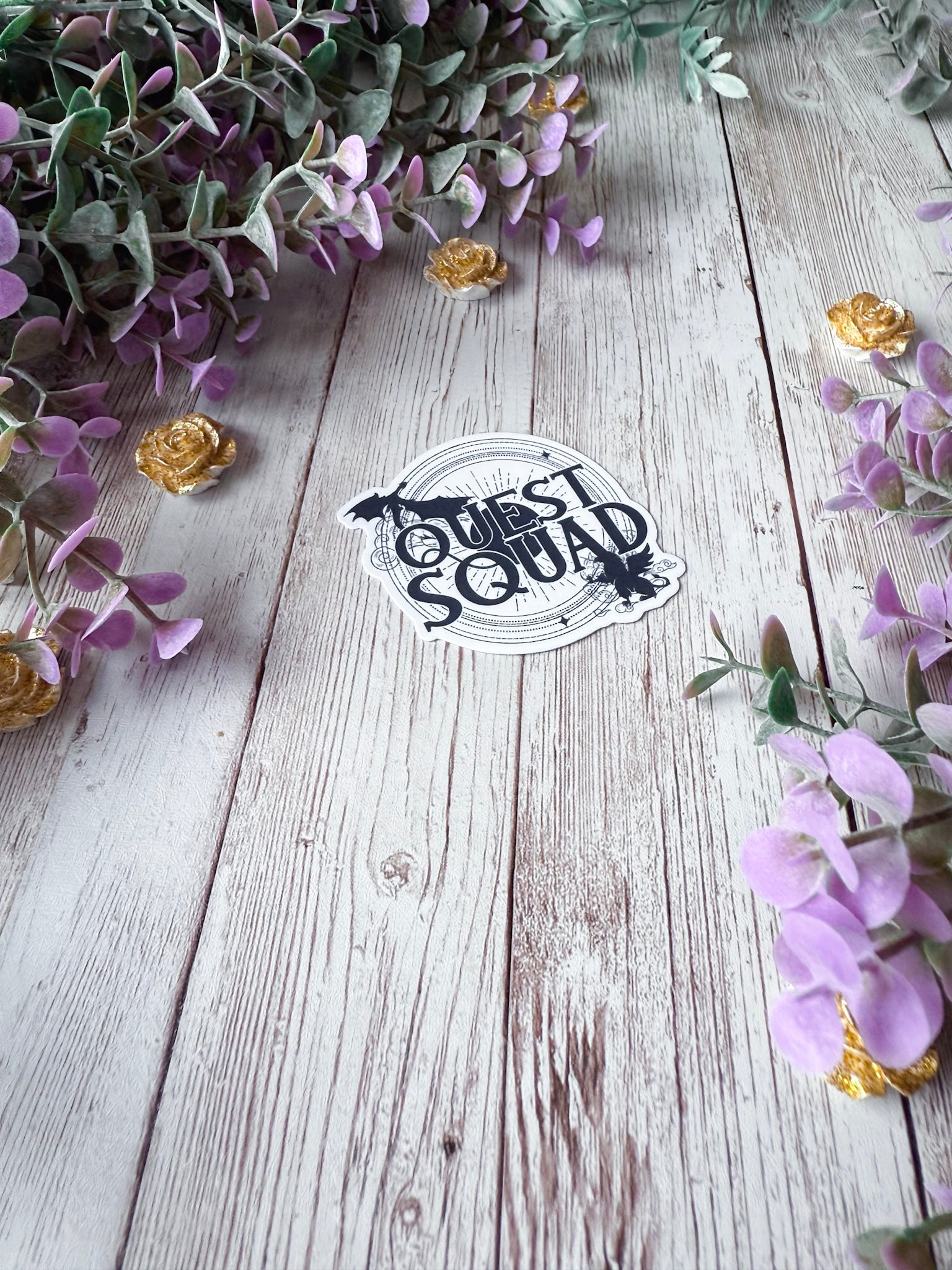 Quest Squad Sticker | Fourth Wing