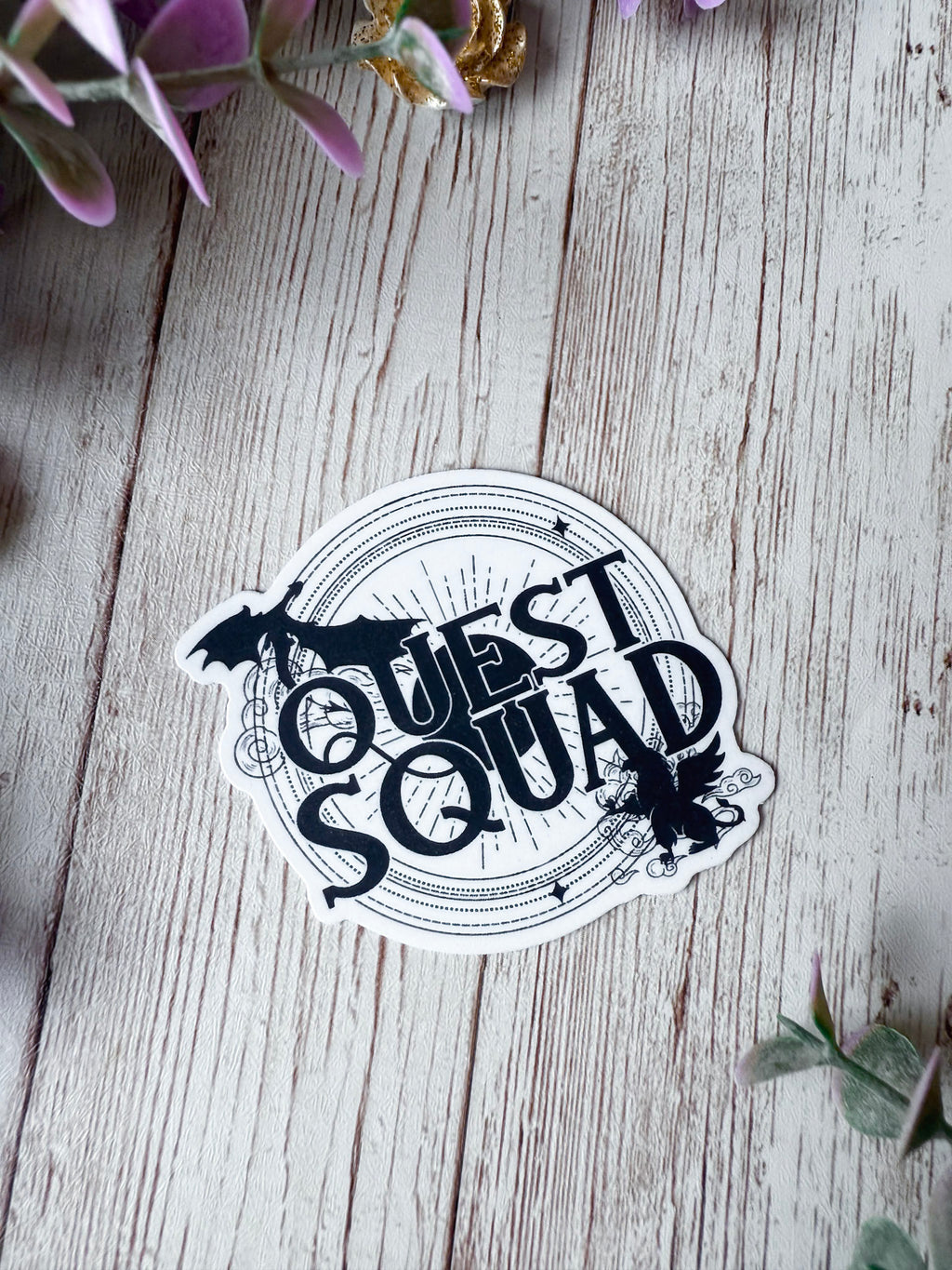 Quest Squad Sticker | Fourth Wing