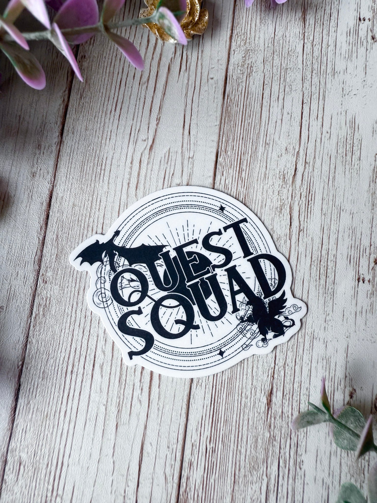 Quest Squad Sticker | Fourth Wing