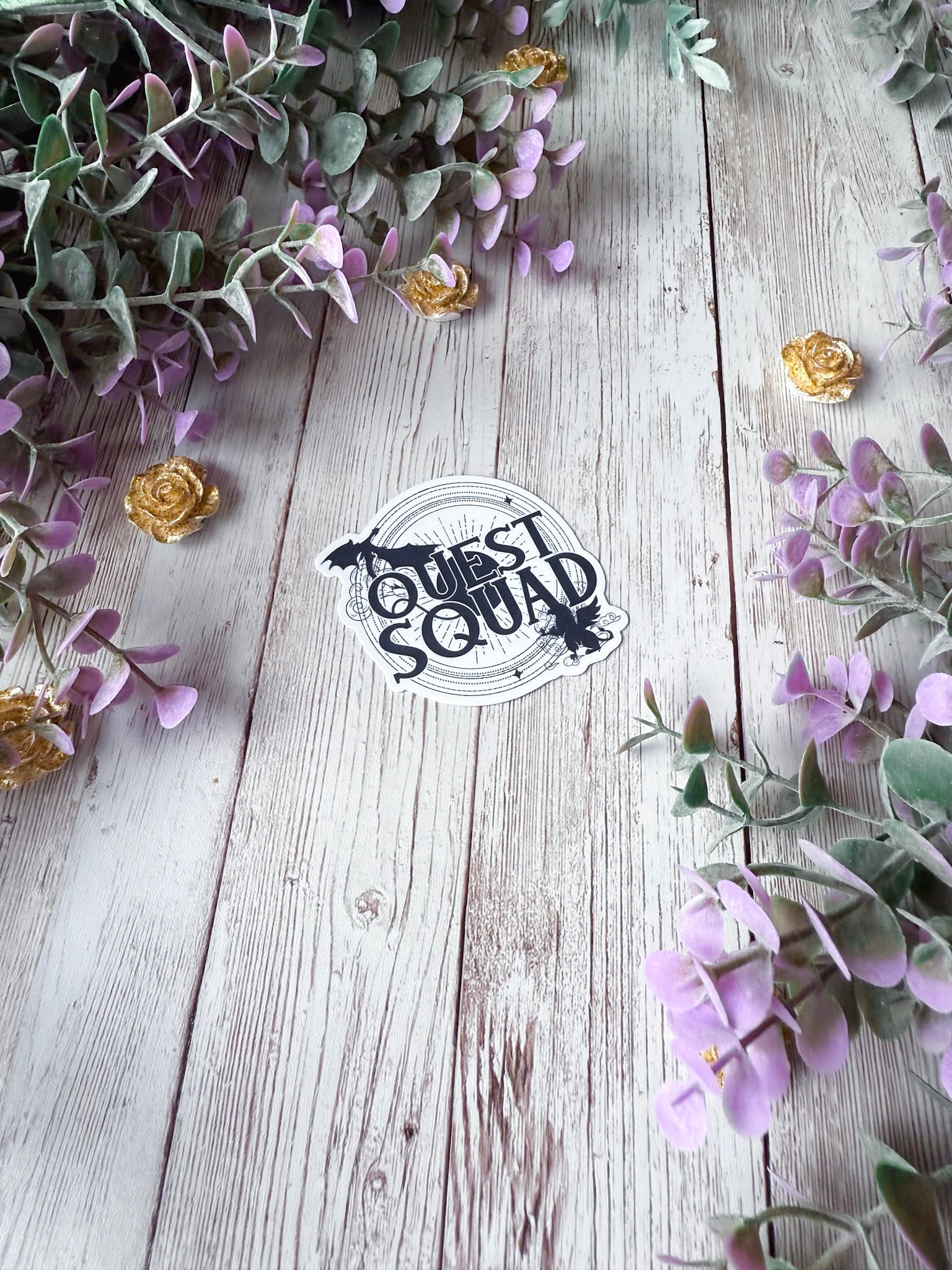 Quest Squad Sticker | Fourth Wing