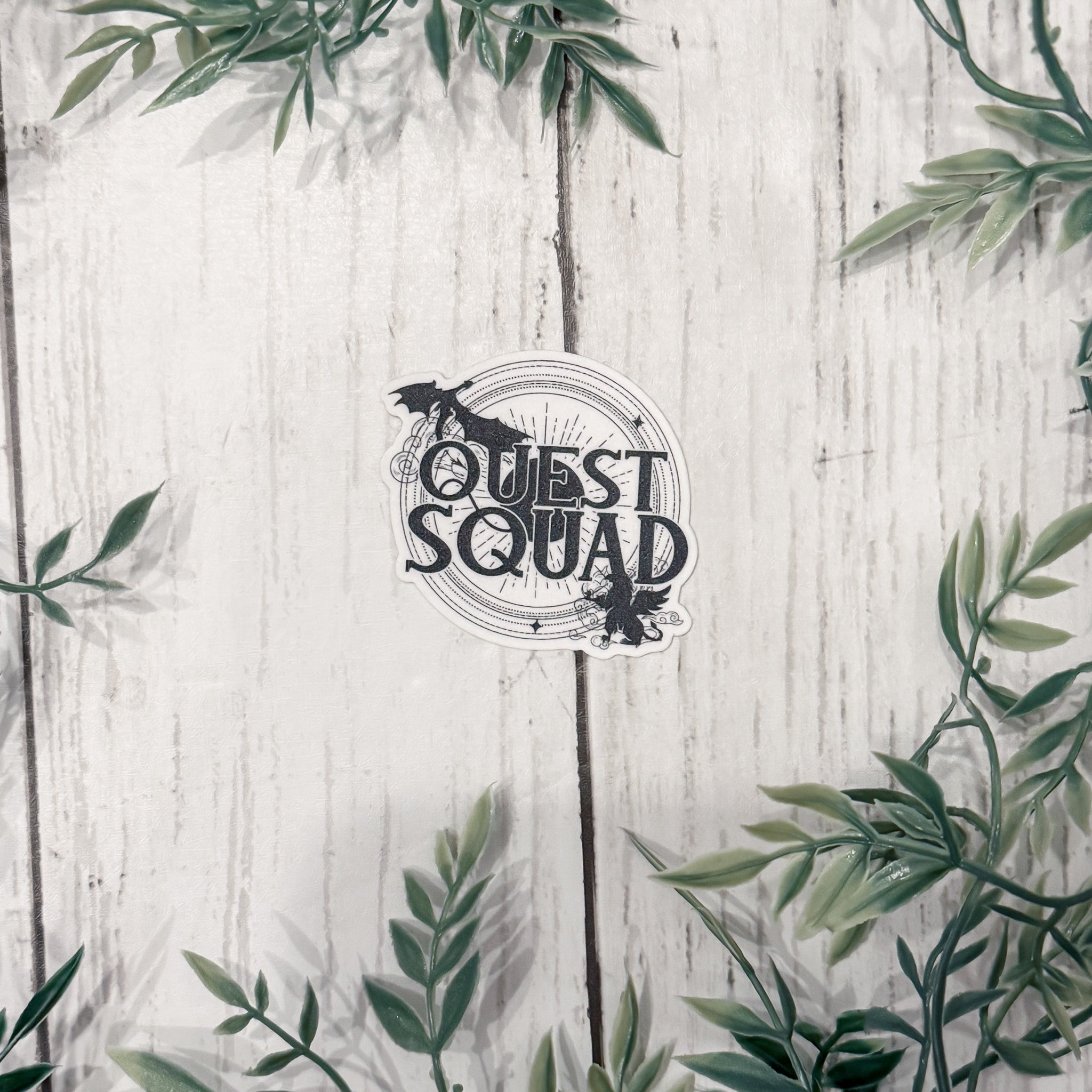 Quest Squad Sticker