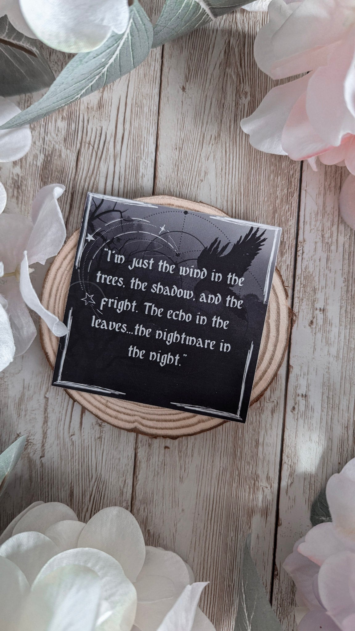 The Nightmare in the Night Sticker | One Dark Window