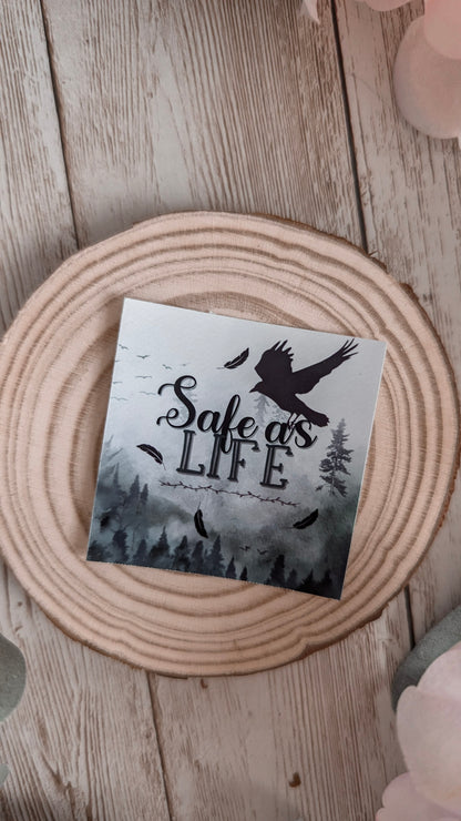 Safe As Life The Raven Cycle Sticker