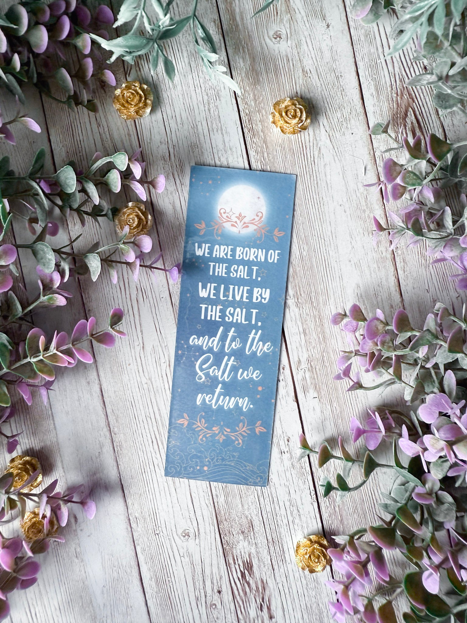 We Are Born of the Salt Bookmark