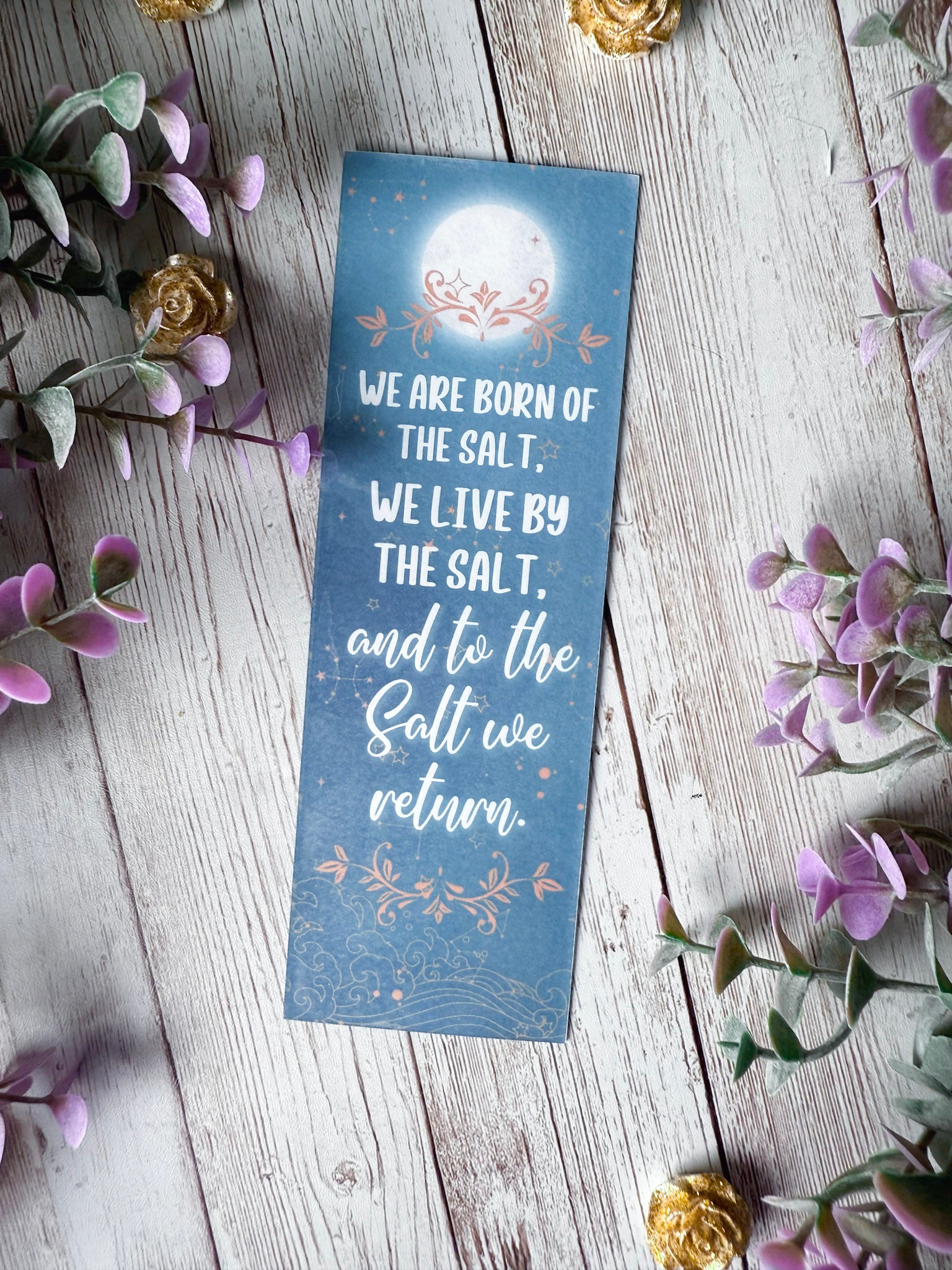 We Are Born of the Salt Bookmark