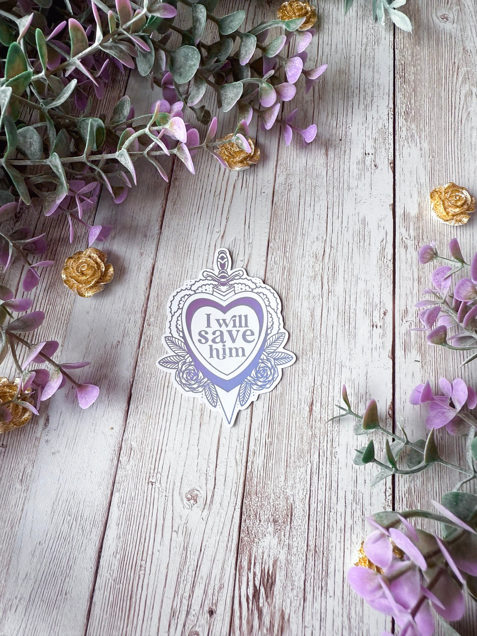 I Will Save Him Sticker | Fourth Wing
