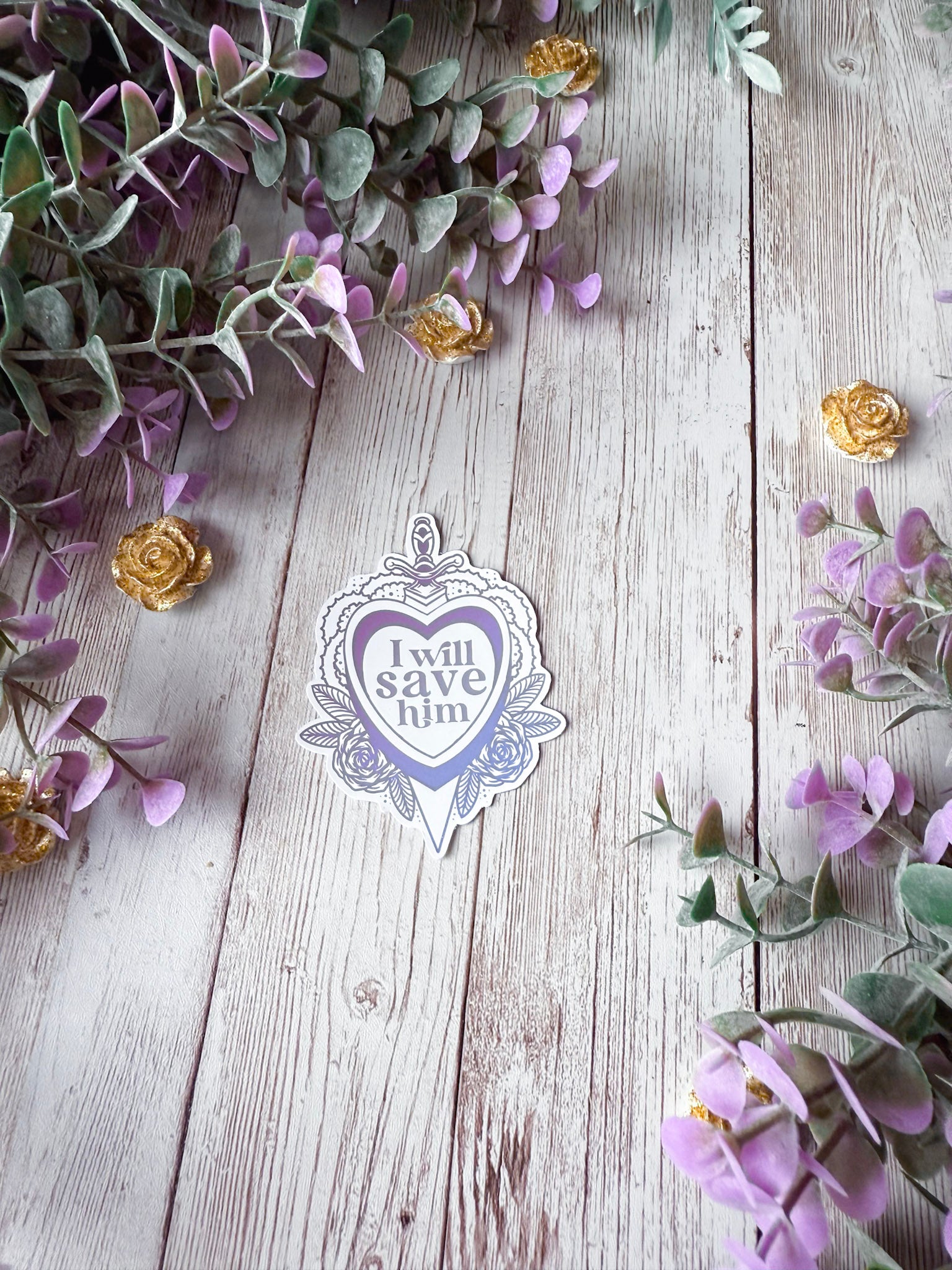 I Will Save Him Sticker | Fourth Wing