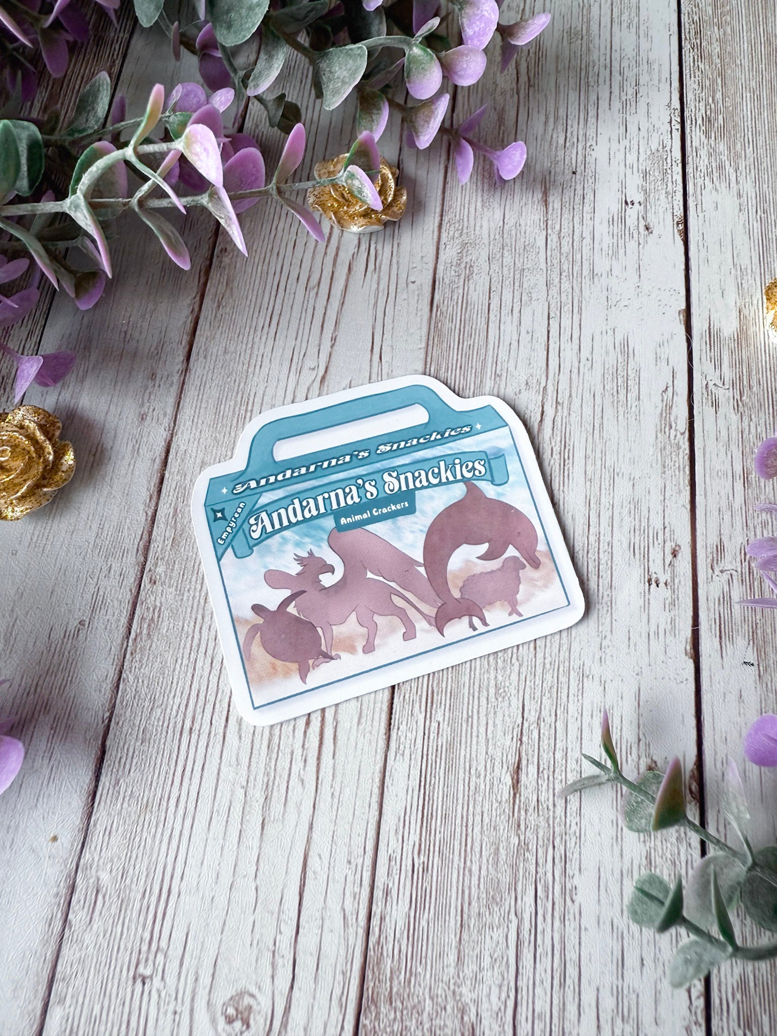 Andarna's Snackies Sticker | Fourth Wing